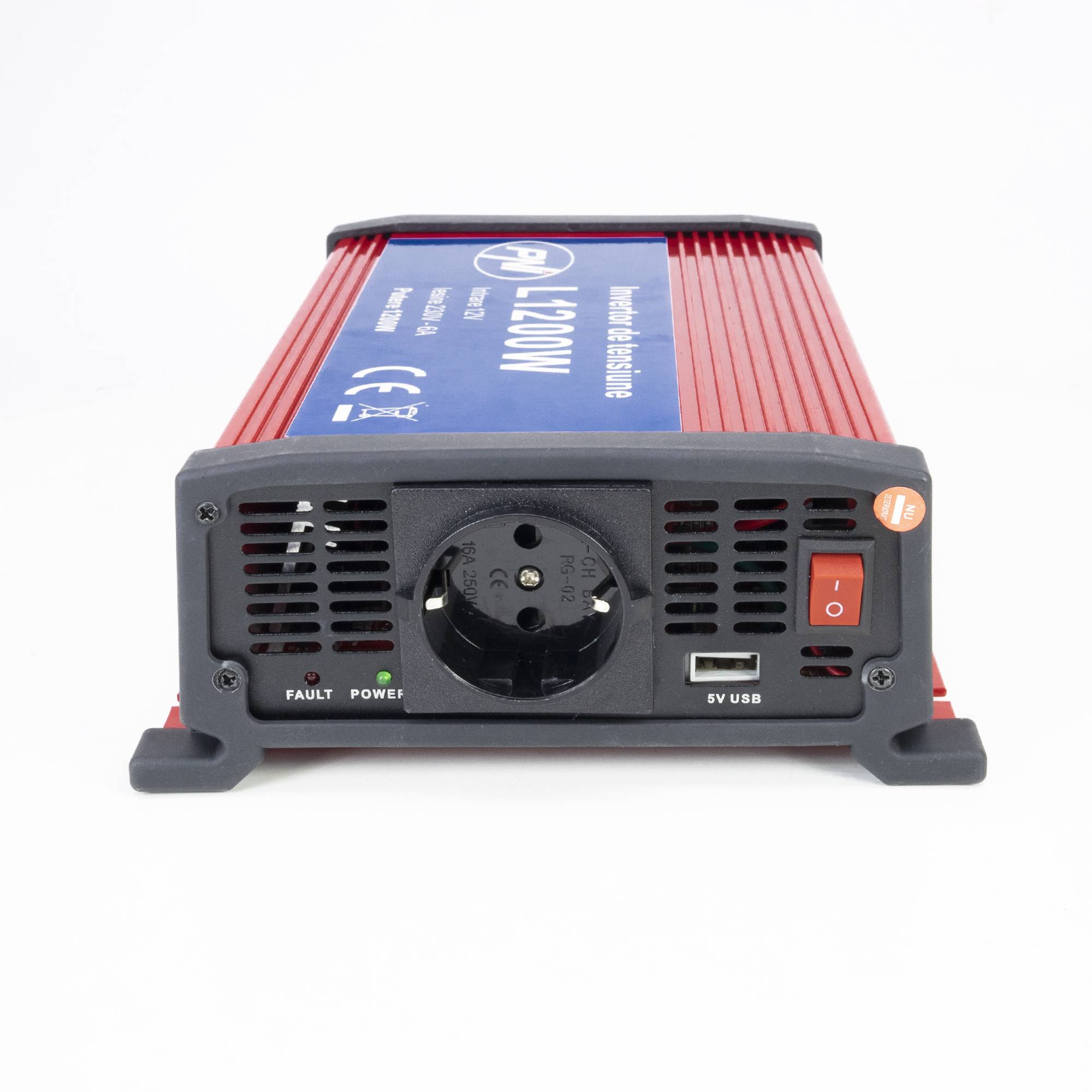 PNI Spannungswandler L1200W Spannungsversorgung 12V 230V Ausgang