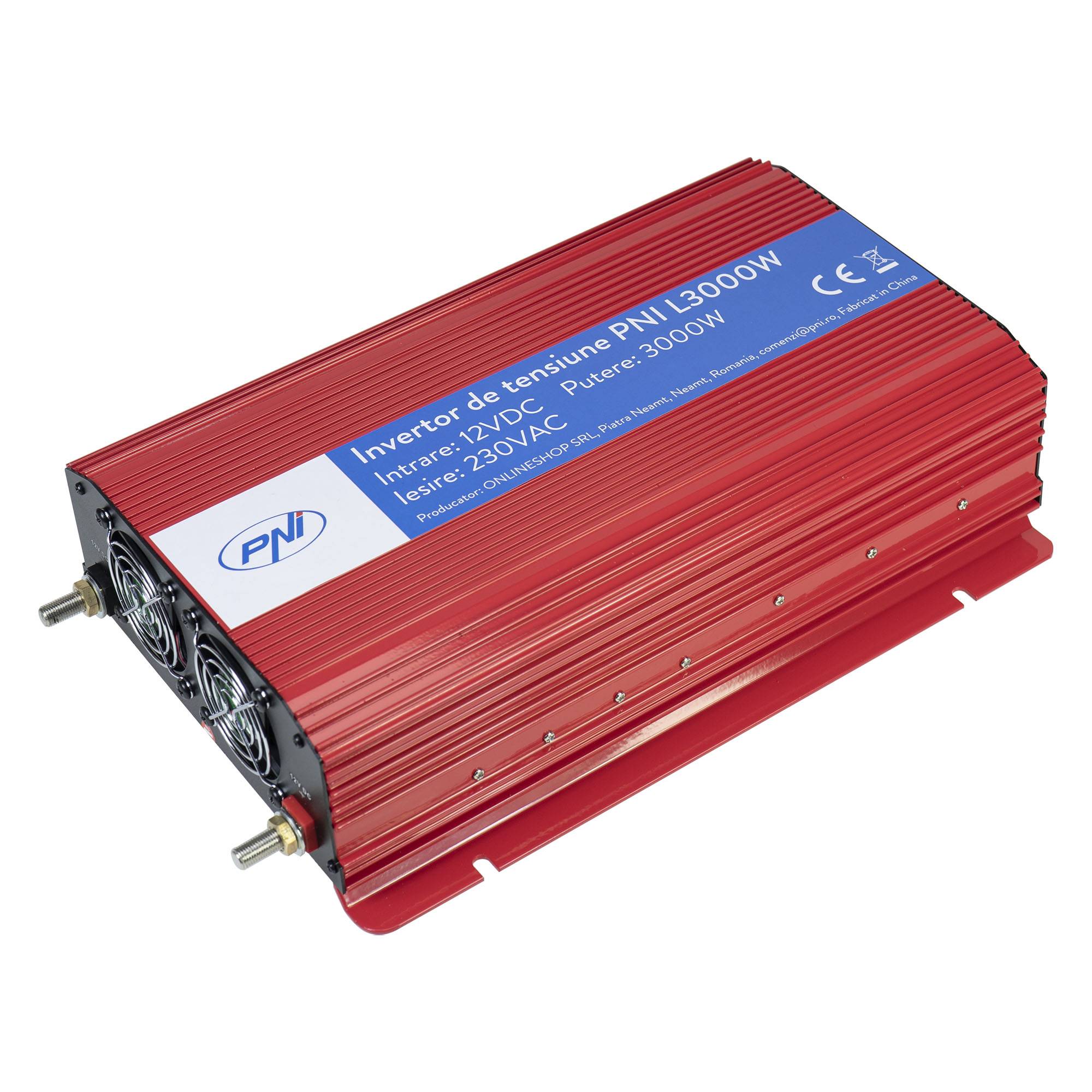 Wechselrichterspannung PNI L3000W Spannungsversorgung 12V 230V Ausgang