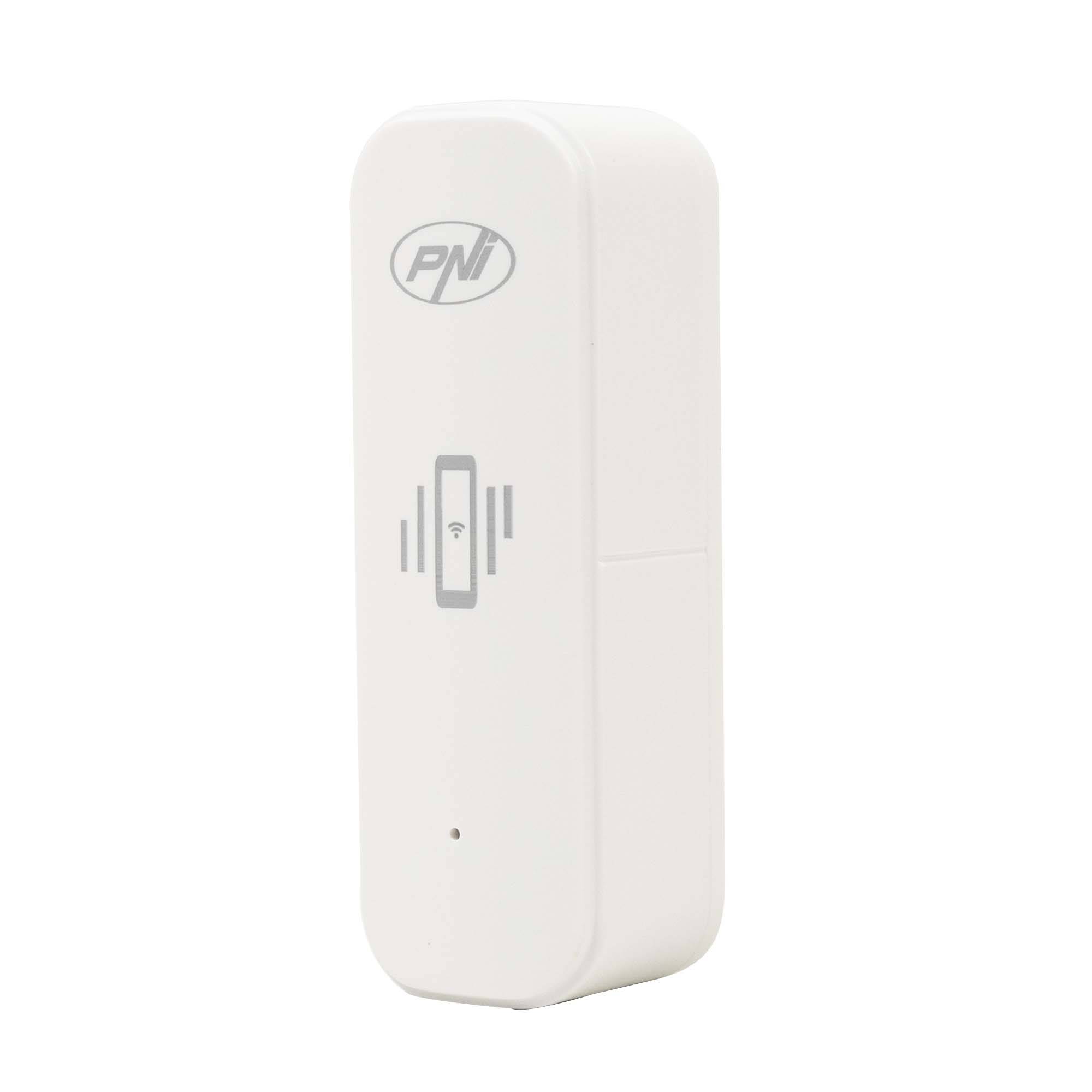 PNI SafeHouse HS501 Vibrationssensor mit WLAN, kompatibel mit Tuya-Anwendungen, 3-V-Stromversorgung