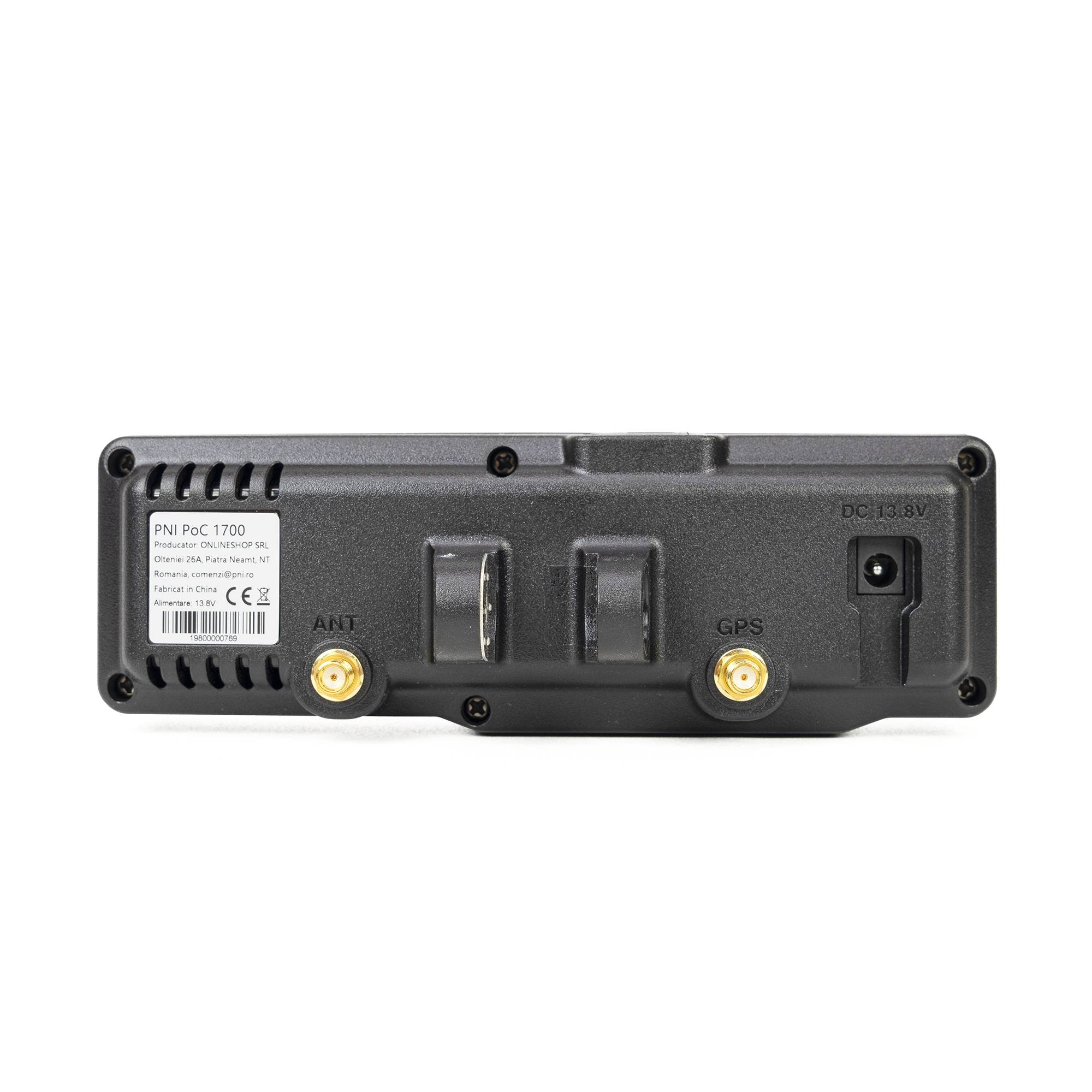 PNI PoC 1700 Radiosender, GSM 4G LTE, Wi-Fi 2,4 GHz, Android OS, 1,77 Zoll Farbbildschirm, 12 V, IP54