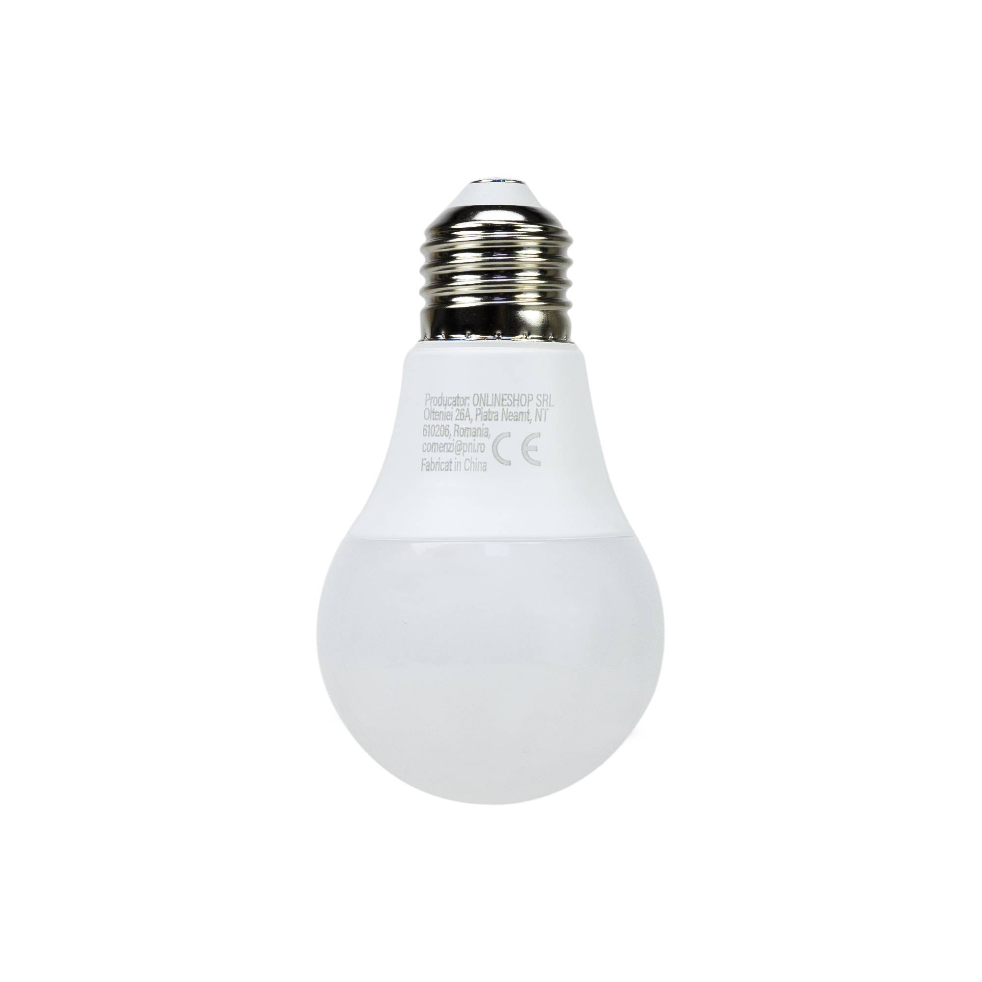 PNI A60 LED-Lampe, 8,5 W, 806 lm, 6500 K, E27-Fassung
