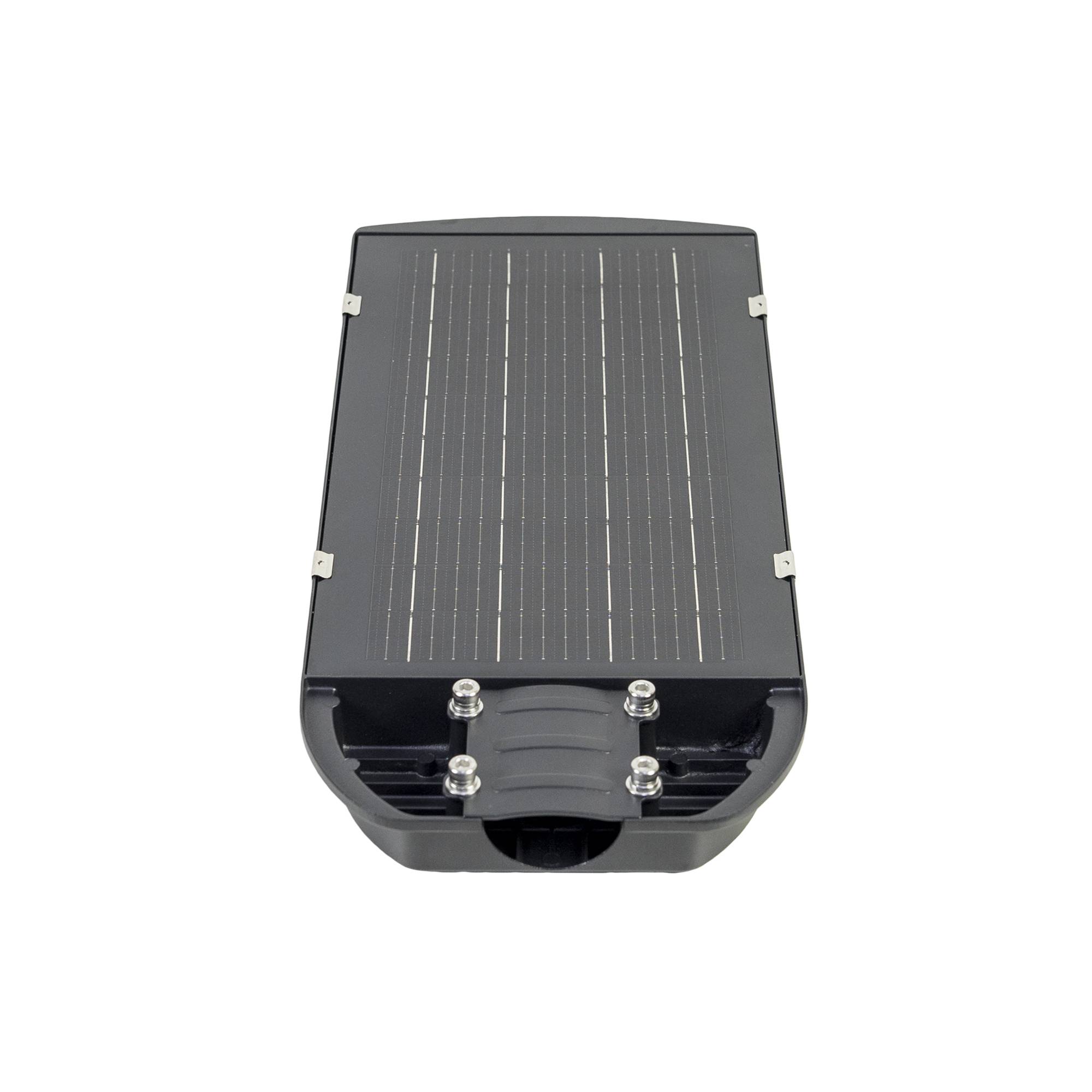 PNI SL220 200-W-Straßenbeleuchtungslampe, mit integriertem 15-W-Solarpanel, 6500 K, 1700 lm, 3 x eingebauter 15-Ah-Batterie