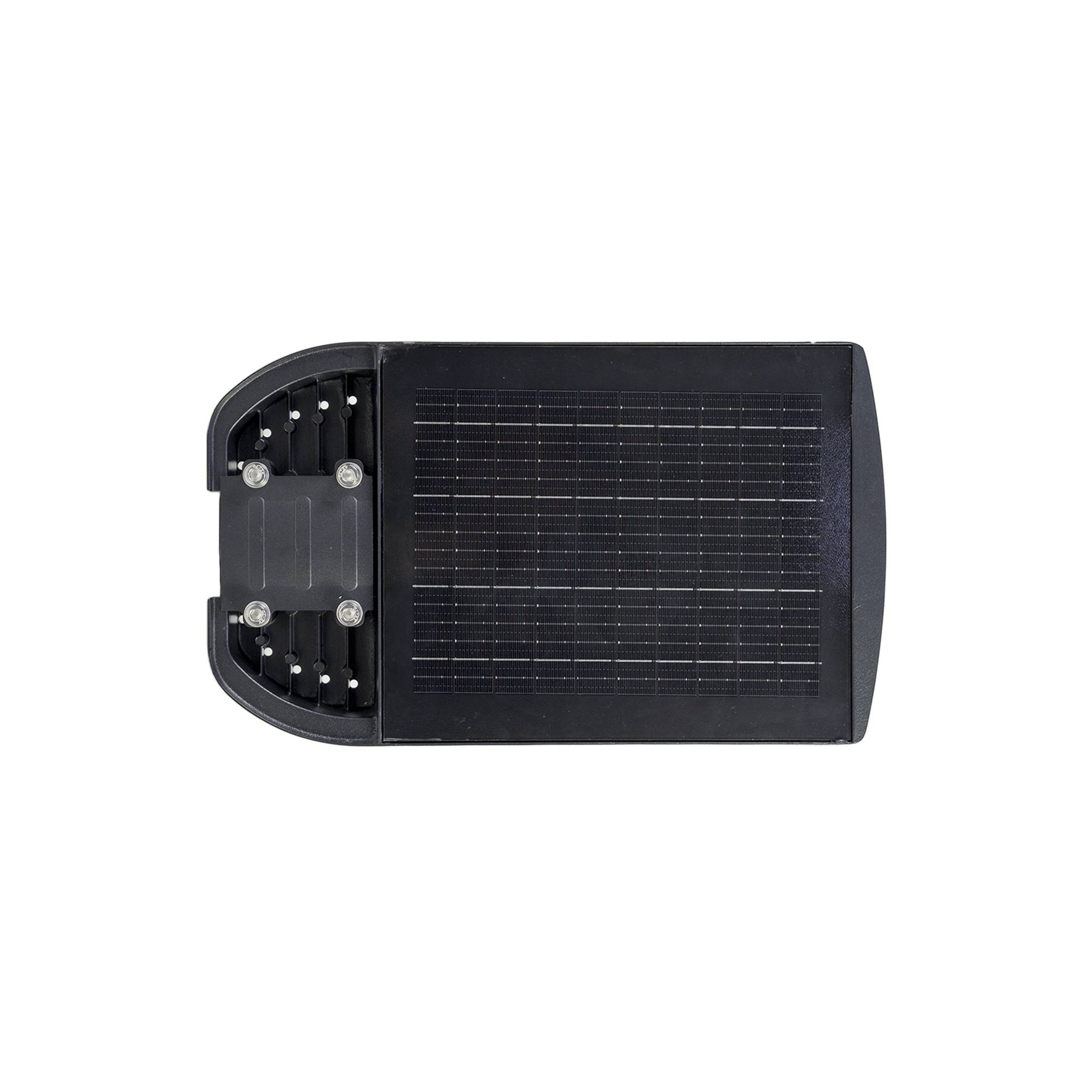 PNI SL210 100-W-Straßenbeleuchtungslampe, mit integriertem 10-W-Solarpanel, 6500 K, 1000 lm, 2 x integrierte 10-Ah-Batterie