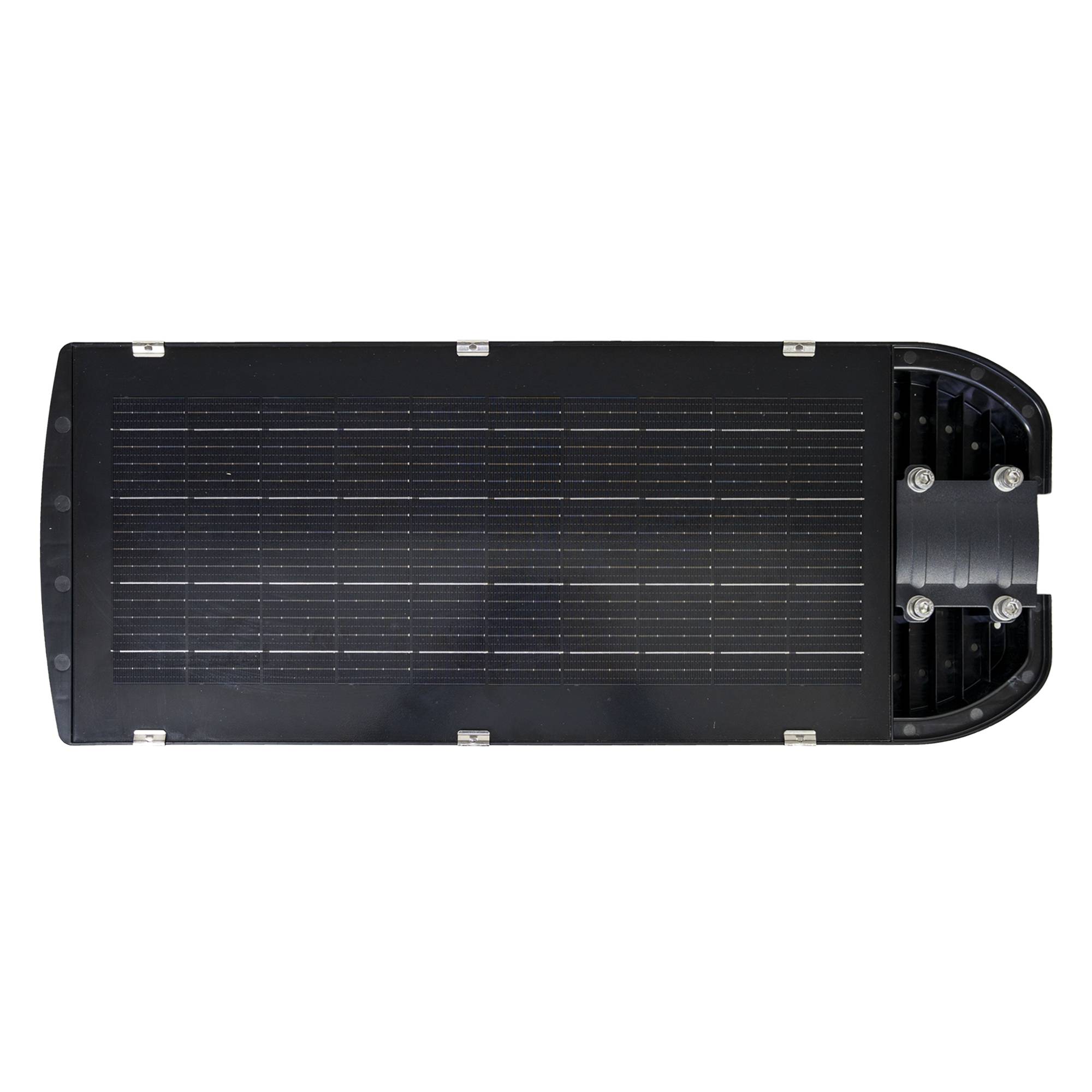 PNI SL130 300-W-Straßenbeleuchtungslampe, mit integriertem 20-W-Solarpanel, 6500 K, 2900 lm, 4 x integrierte 20-Ah-Batterie