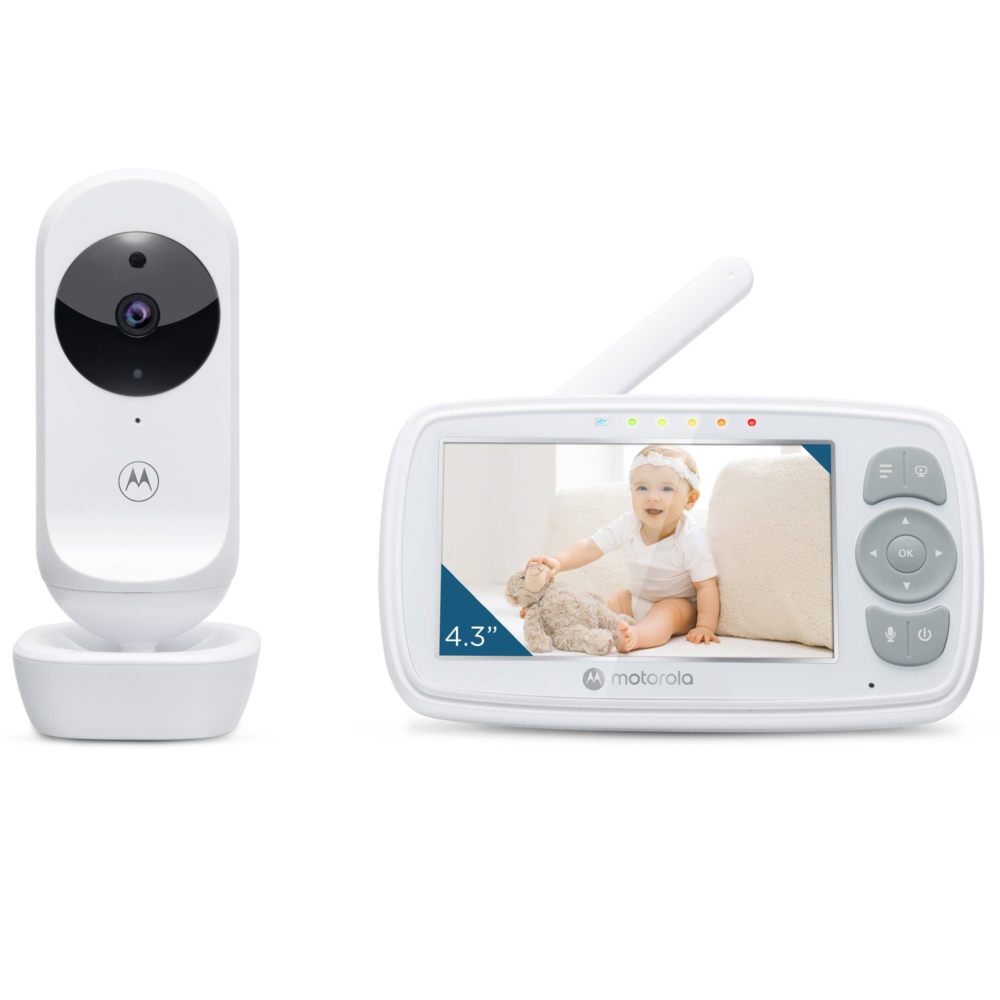 Video-Babyphone Motorola VM34 mit 4,3-Zoll-Bildschirm