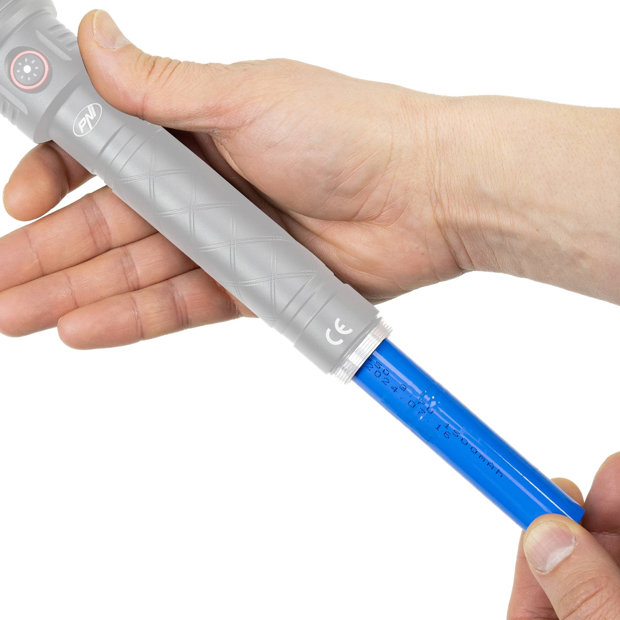 PNI 410 3000 mAh Akku für PNI Adventure F410 Taschenlampe, Blau
