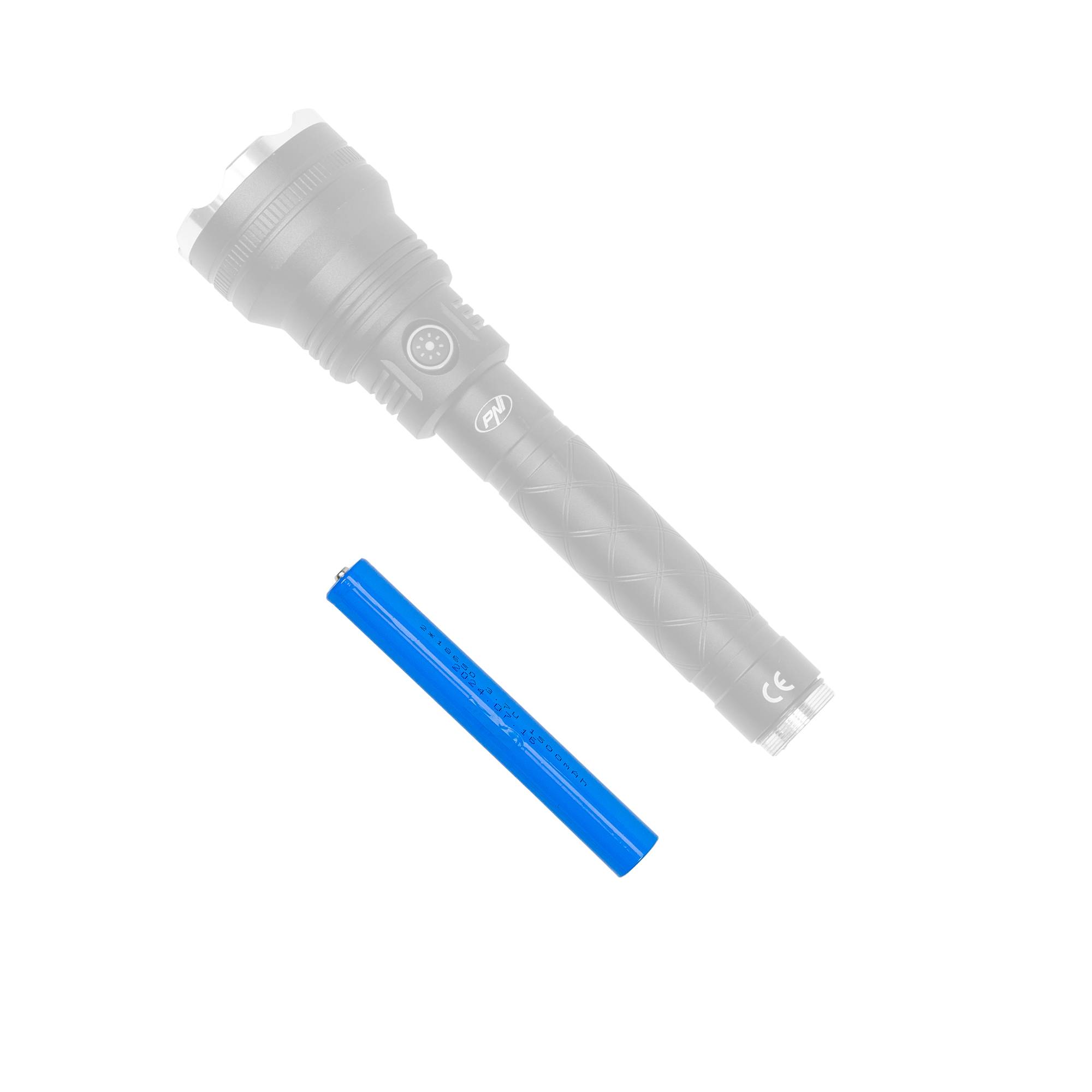 PNI 410 3000 mAh Akku für PNI Adventure F410 Taschenlampe, Blau