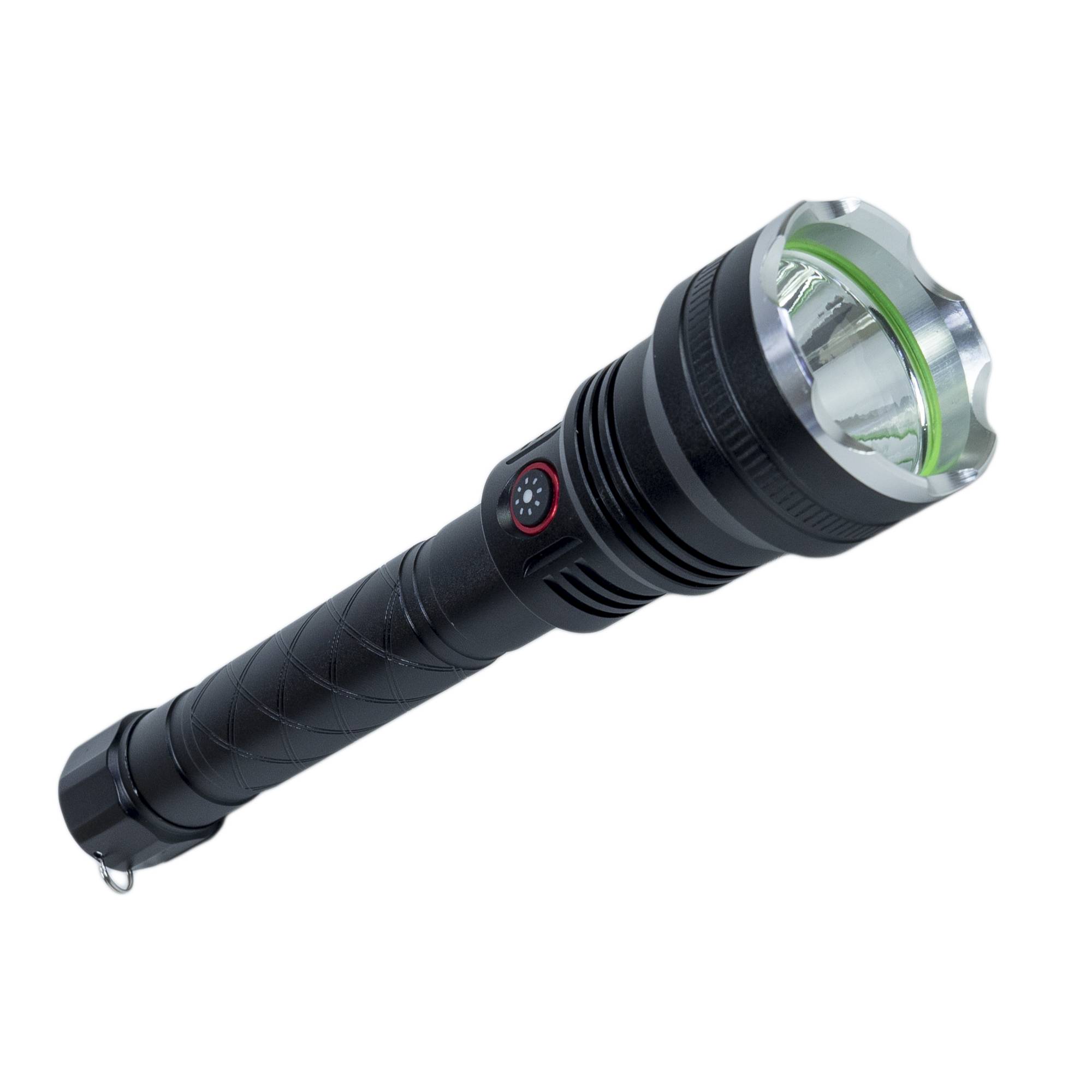 PNI Adventure F410 Aluminium-Taschenlampe, mit 10 W LED, 700 Lumen, bis zu 250 m, IP44, USB Typ C, 3000 mAh Batterien im Lieferumfang enthalten