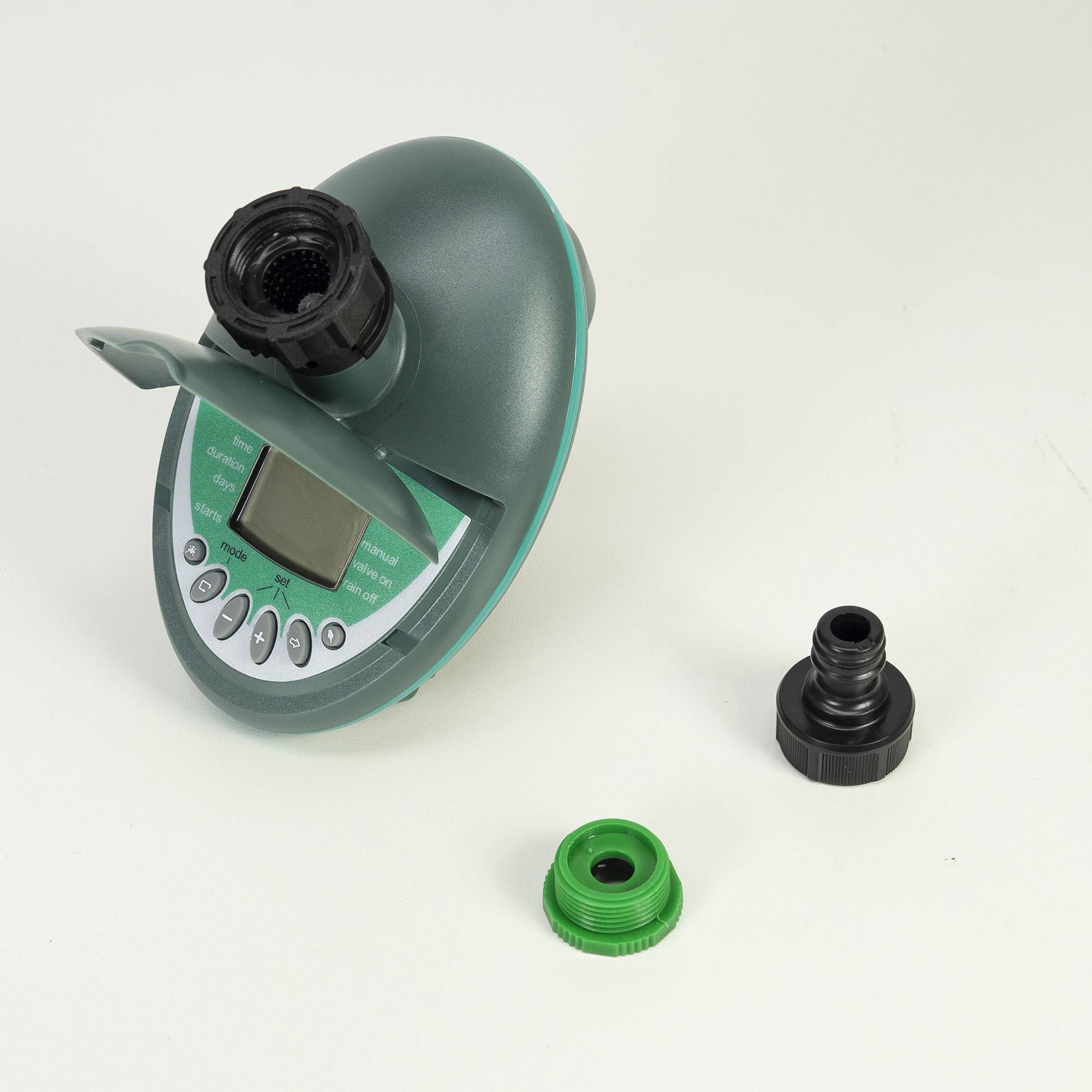 Bewässerungsprogrammierer PNI BX-6606, digital, 0,8 MPa, Schutzhülle, grün