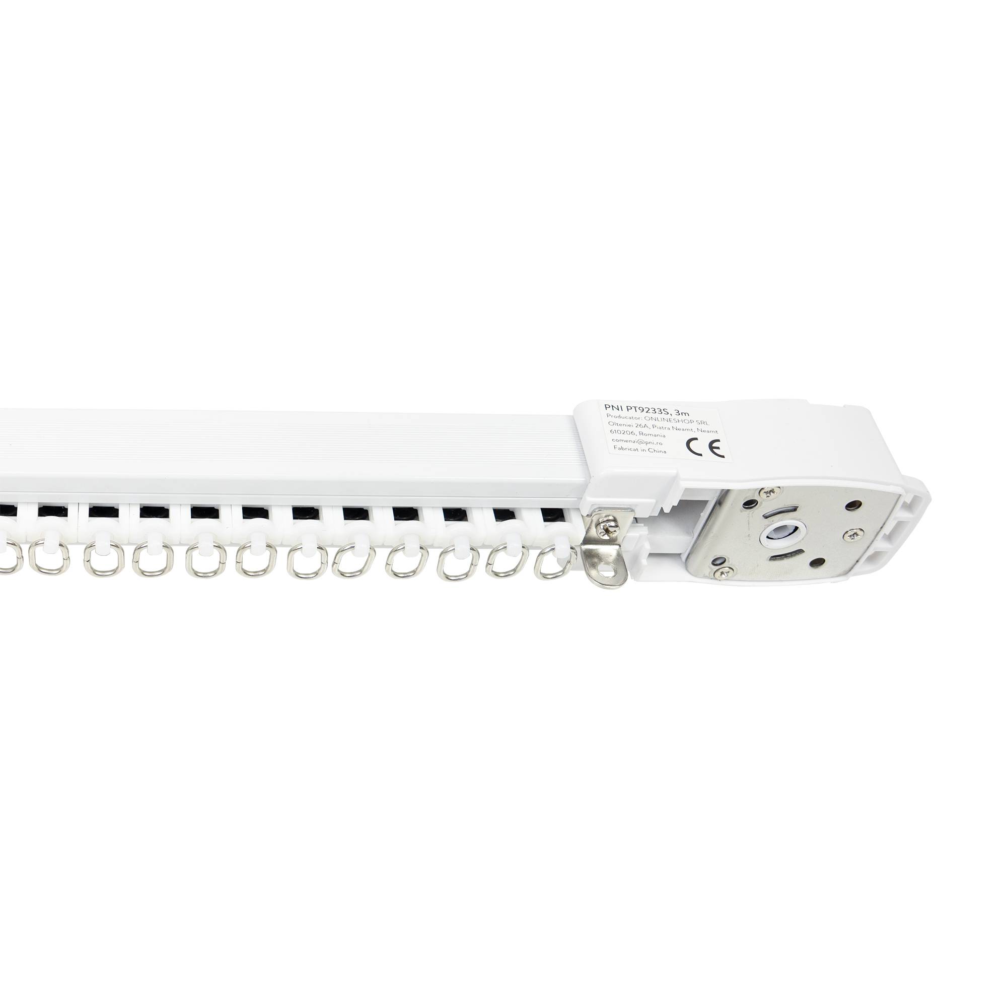 Vorhangschiene, Vorhang PNI PT9233S, Länge 3 m, kompatibel mit Smart Motor PNI SafeHome PT923