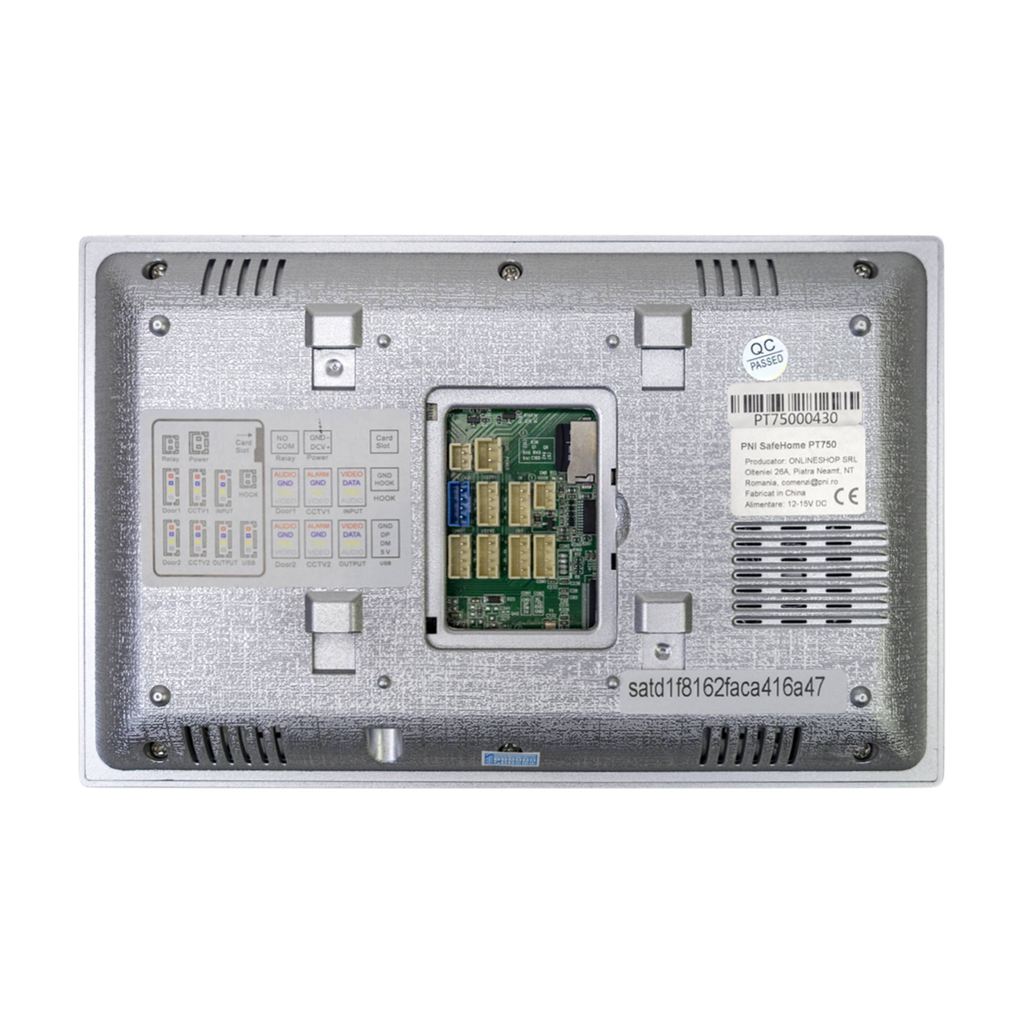 Zusätzlicher PNI MS750 Monitor für PNI SafeHome PT750 Smart Video Intercom