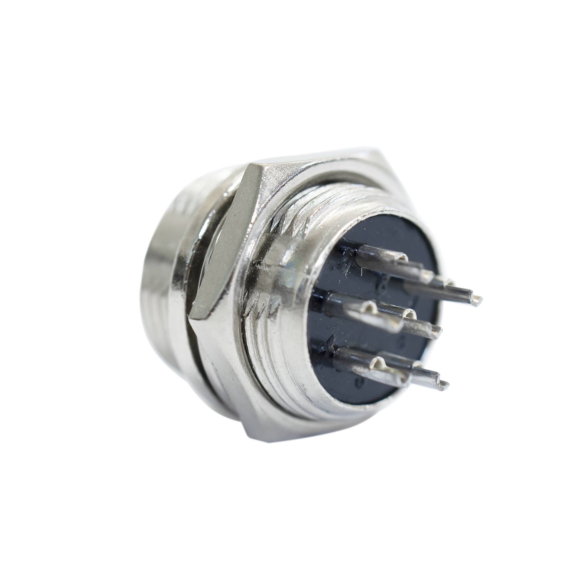 Set mit 10 Stück PNI-Mikrofonstecker mit 6-poligem PCB-Anschluss