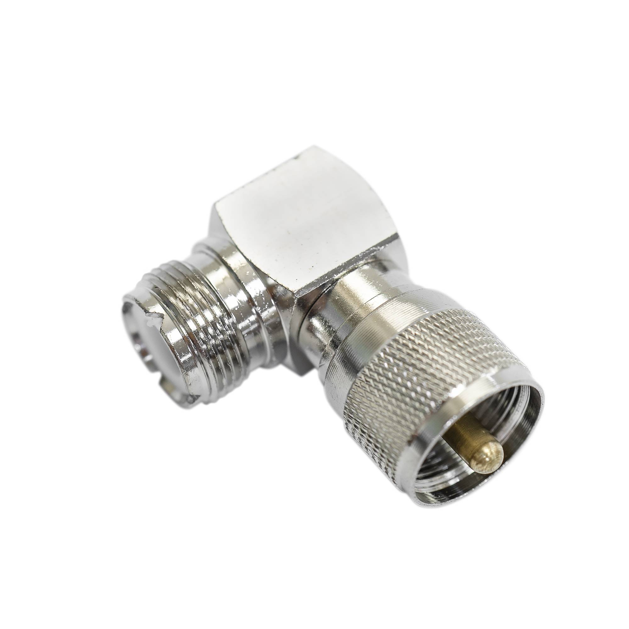 Set mit 10 Stück 90-Grad-Stecker PNI PL männlich - PL weiblich