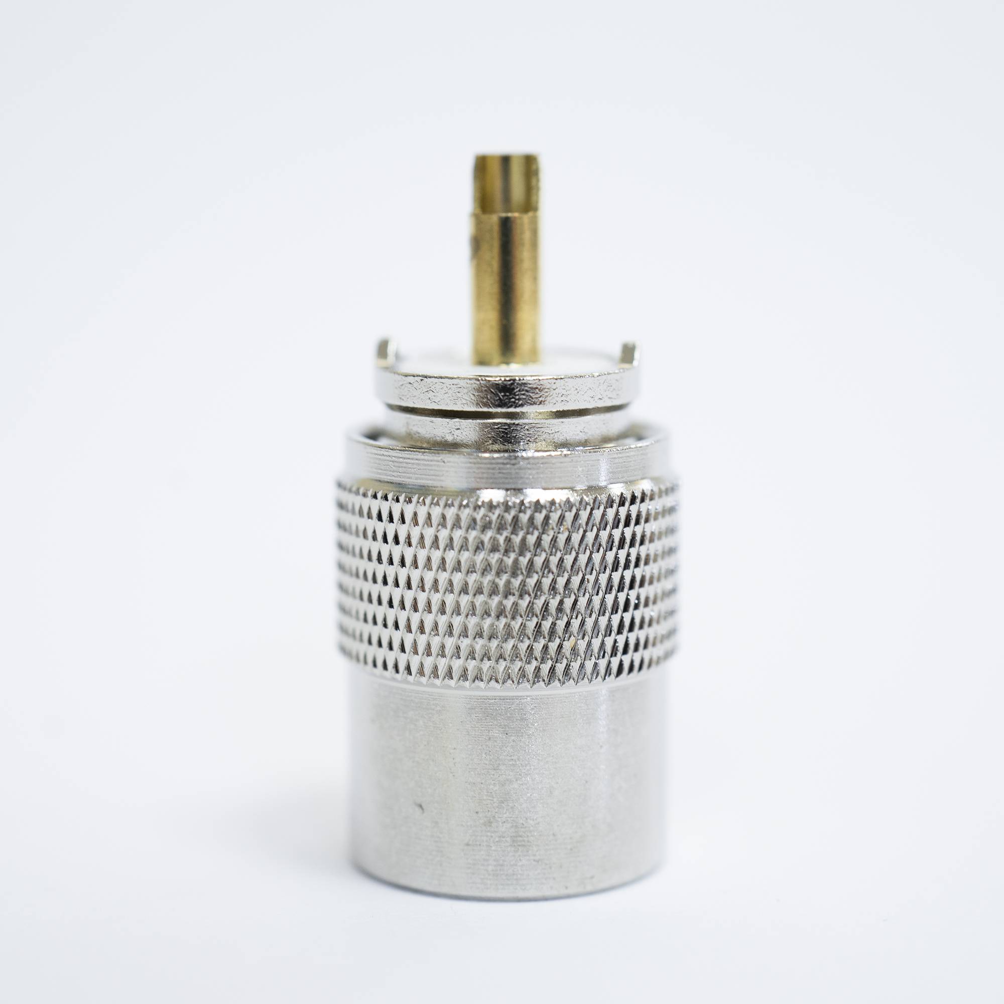 PNI PL259-Stecker für RG213-Kabel, goldener Mittelstift 9 mm