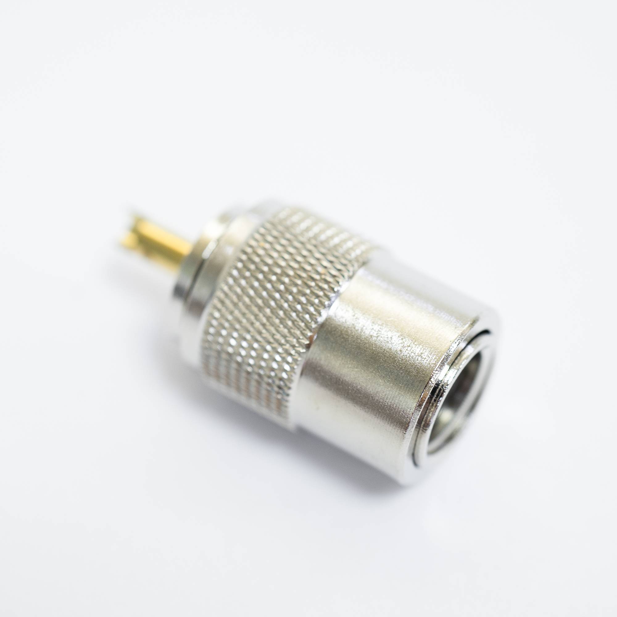 PNI PL259-Stecker für RG58-Kabel, goldener Mittelstift 9 mm