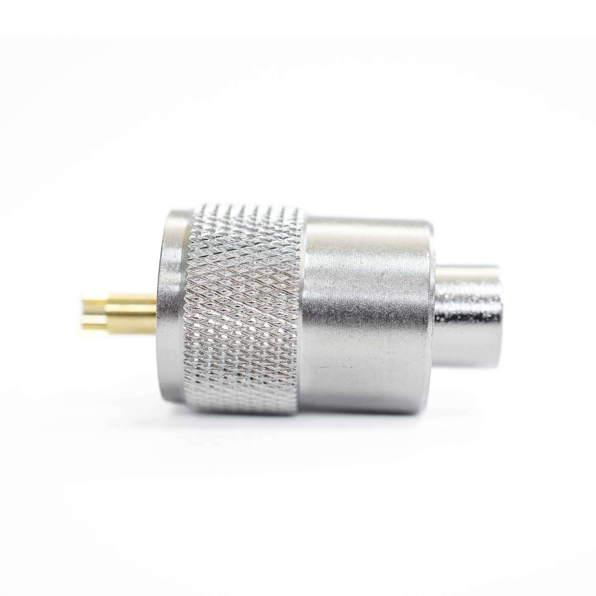 Set mit 10 PNI PL259-Steckern für RG58-Kabel, goldener Mittelstift 9 mm