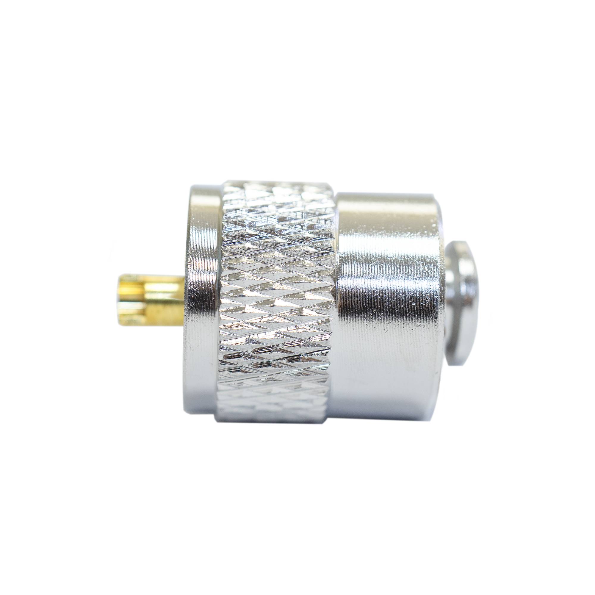 Set mit 10 Stück PNI PL259 Kurzstecker für RG58-Kabel mit vergoldetem Mittelstift 6 mm