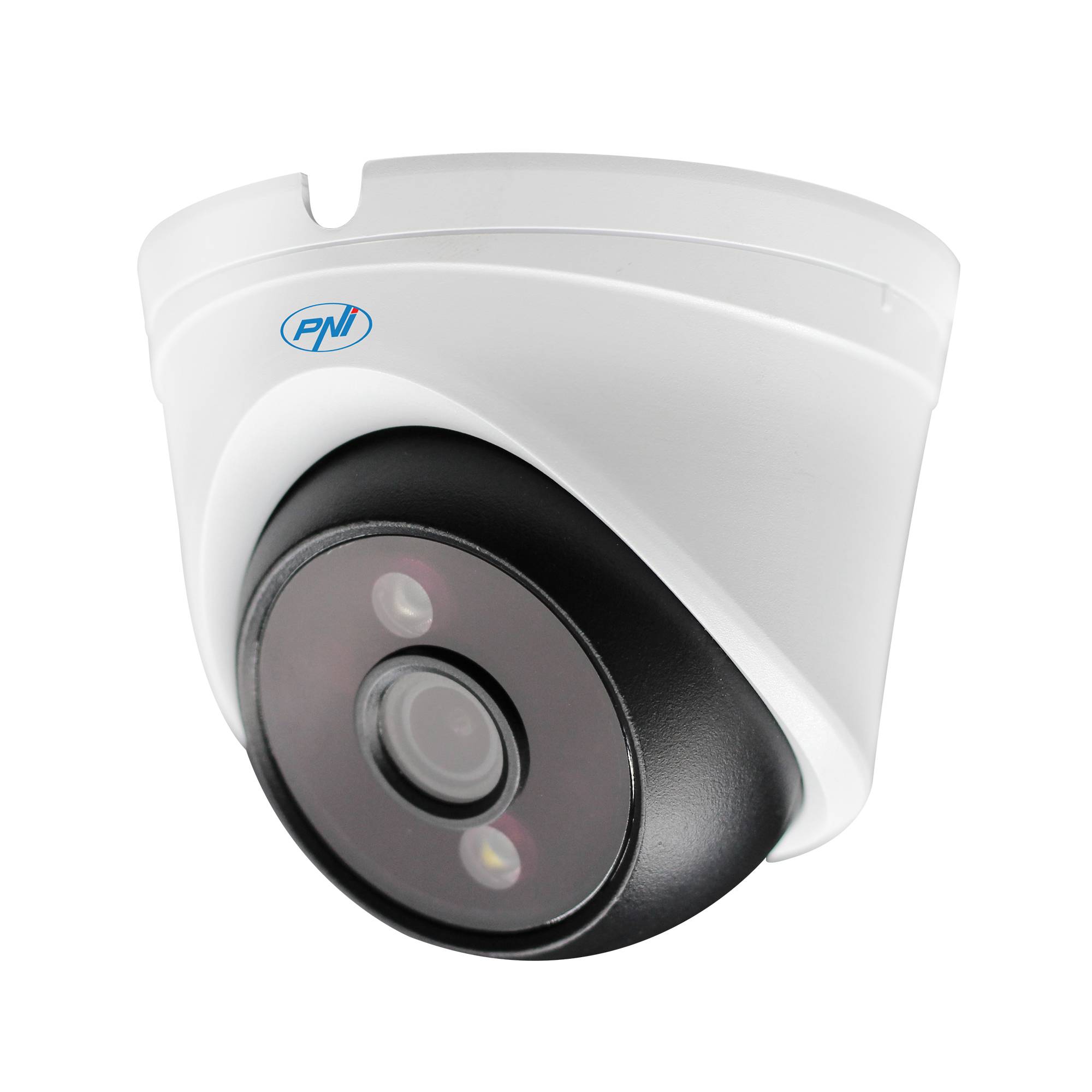 PNI IP808J POE Videoüberwachungskamera, 8MP, Schwarzlicht, 2,8mm Objektiv, für den Außenbereich, weiß