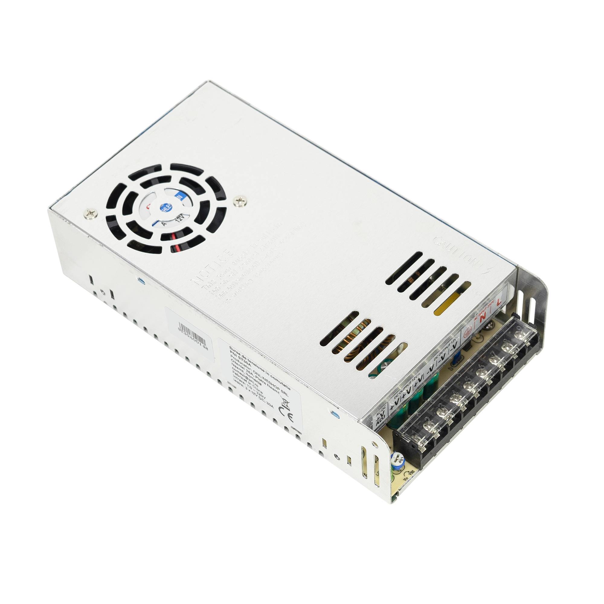 Schaltspannungsquelle PNI ST30A 12V 30A 360W