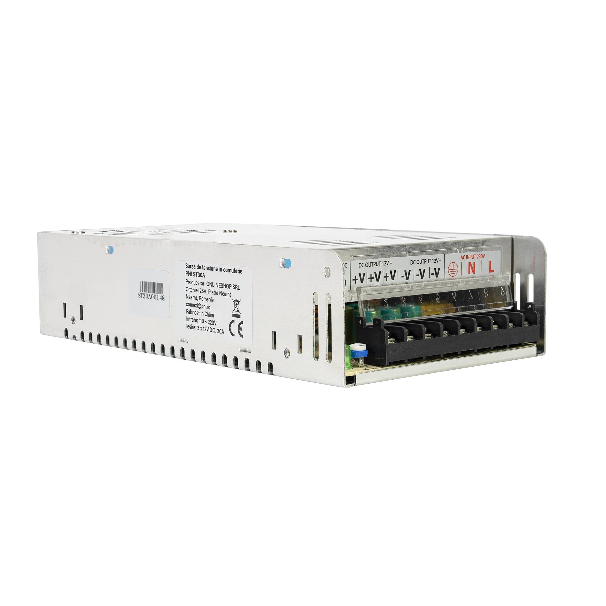 Schaltspannungsquelle PNI ST30A 12V 30A 360W