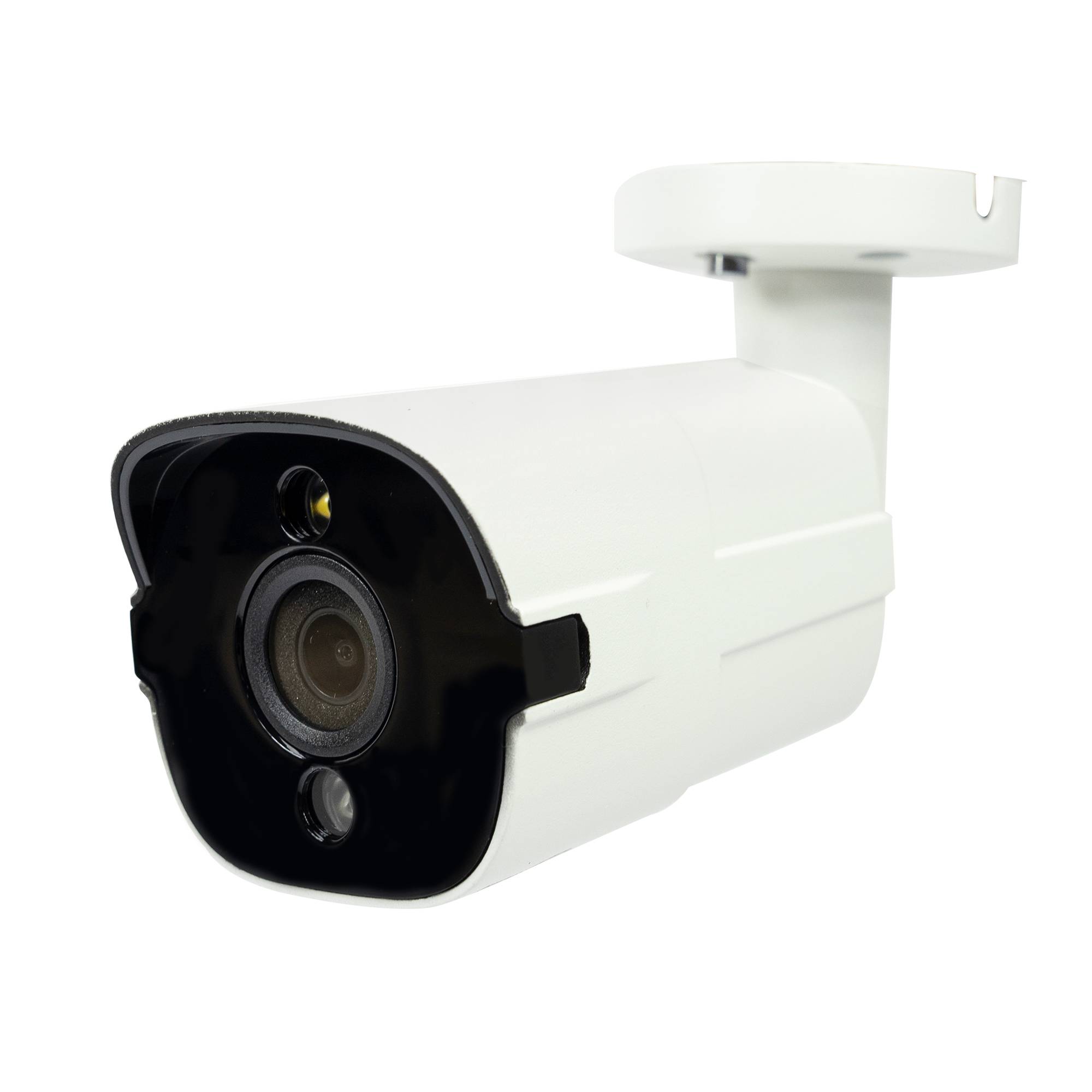 Videoüberwachungskamera PNI IP818JS, POE, Bullet 8MP, 2,8 mm, für den Außenbereich, weiß