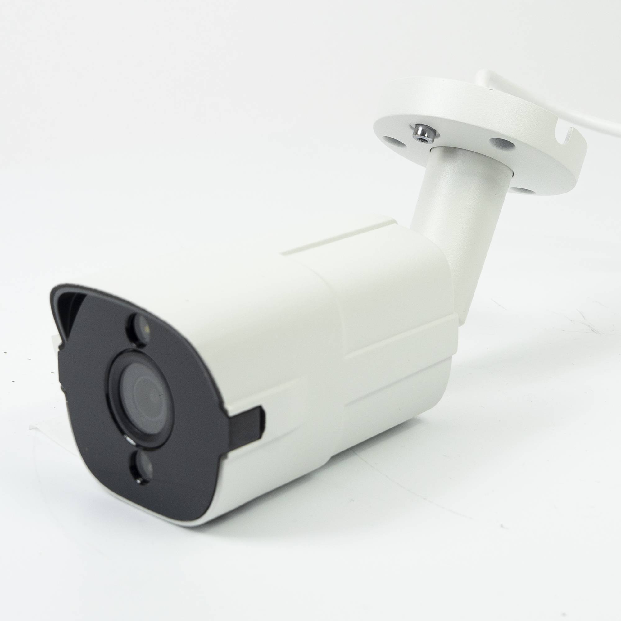 Videoüberwachungskamera PNI IP818JS, POE, Bullet 8MP, 2,8 mm, für den Außenbereich, weiß