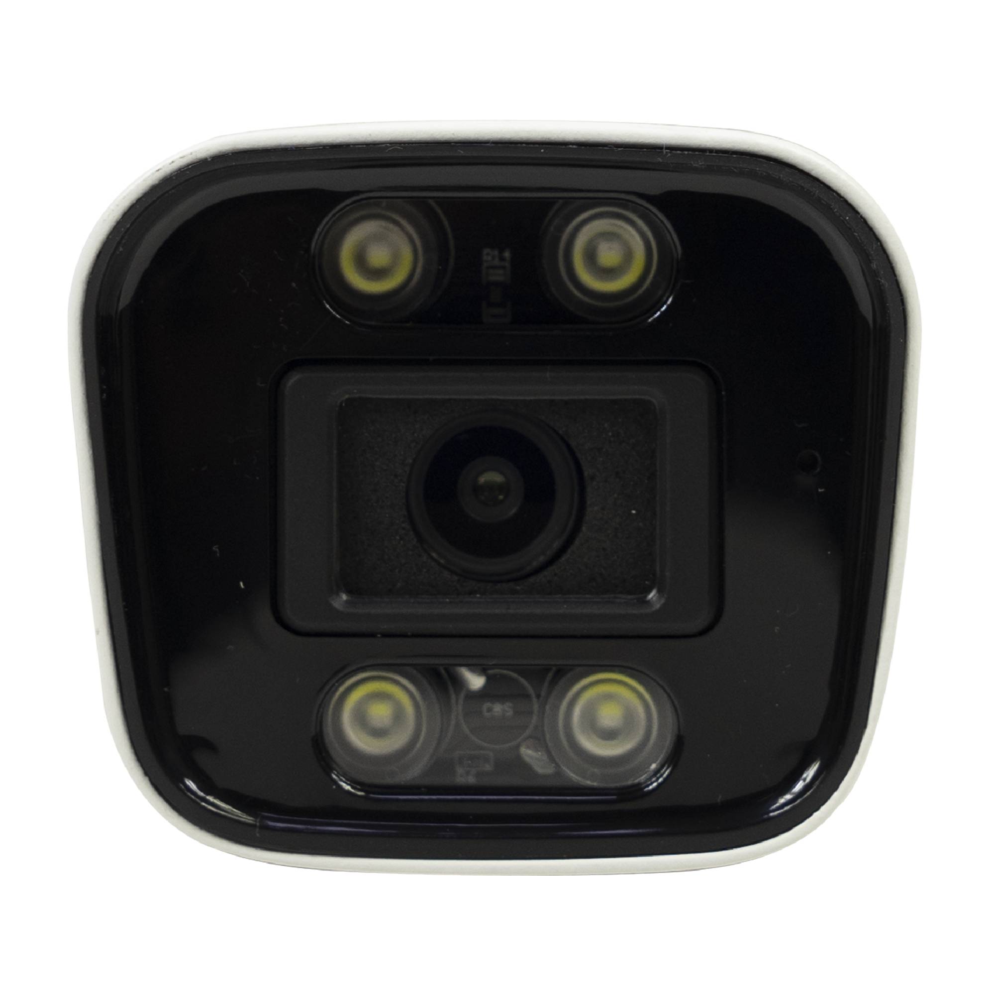 PNI IP5POE Videoüberwachungskamera, 5MP, D-WDR, 4,0mm, 6 LEDs, IP66, weiß, verfügt über KI-Funktionen zur Personenerkennung und Personenzählung