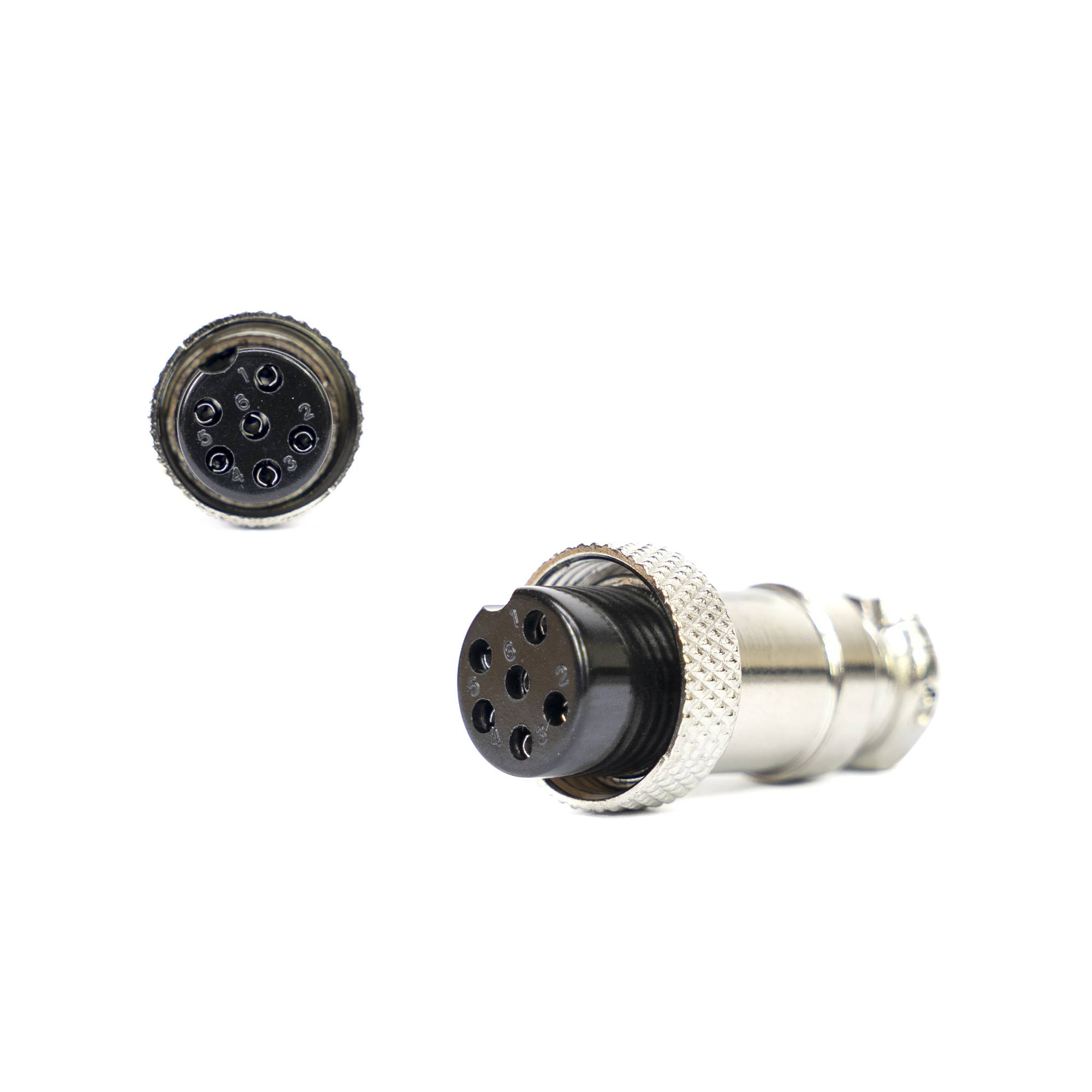 Paket Ersatzstecker für Mikrofon mit 6 Pins, 10 Stück