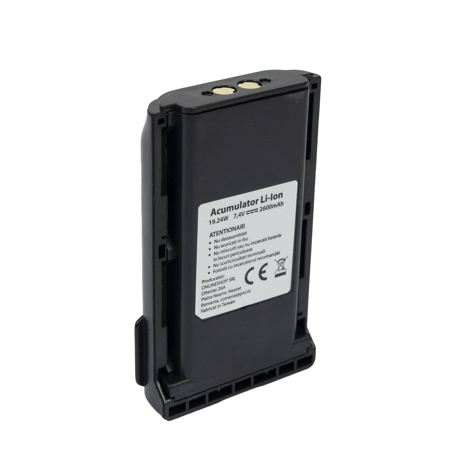 Akku PNI PB-HP72, Li-Ion, 2600 mAh, für CB-Radiosender PNI Escort HP 72