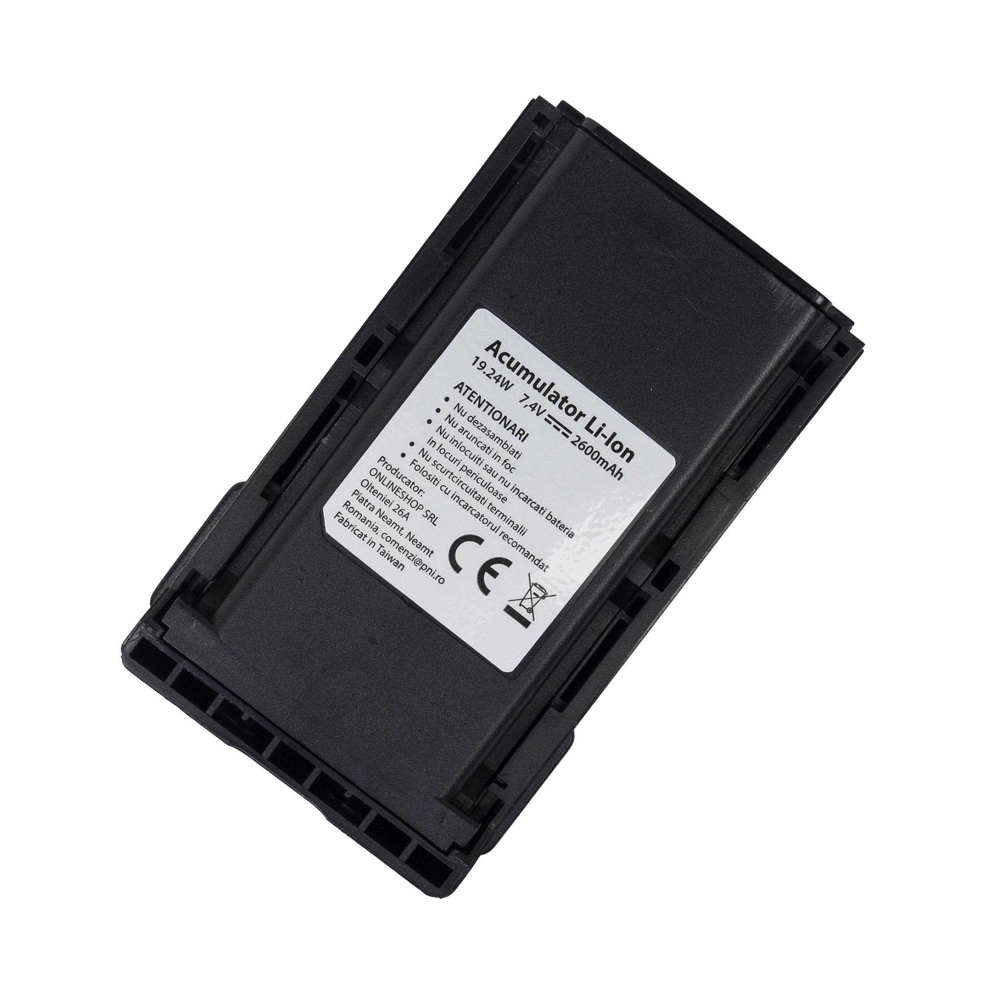 Akku PNI PB-HP72, Li-Ion, 2600 mAh, für CB-Radiosender PNI Escort HP 72