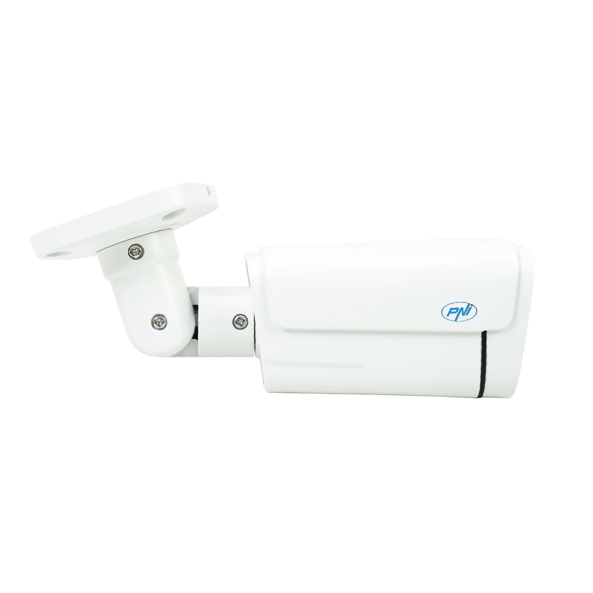 PNI IP740 4MP Videoüberwachungskamera, 6 IR-LEDs, IP66, weiß, sowohl mit NVR als auch Standalone 4MP 2560 x 1440 px Auflösung über HiAi APP oder