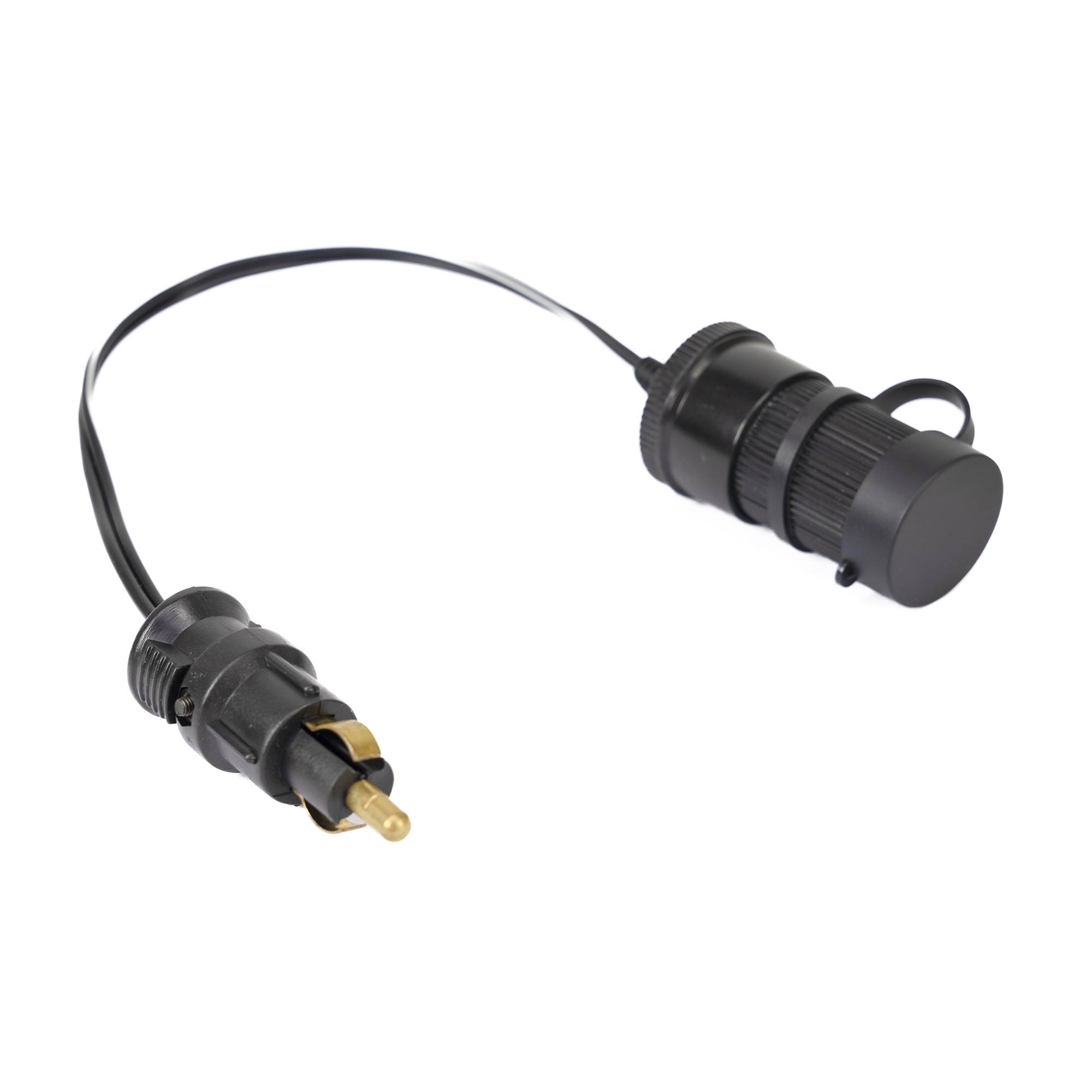 DIN-Adapter auf EURO-Feuerzeugbuchse PNI Lighter 01 mit Verlängerungskabel, 12V/24V