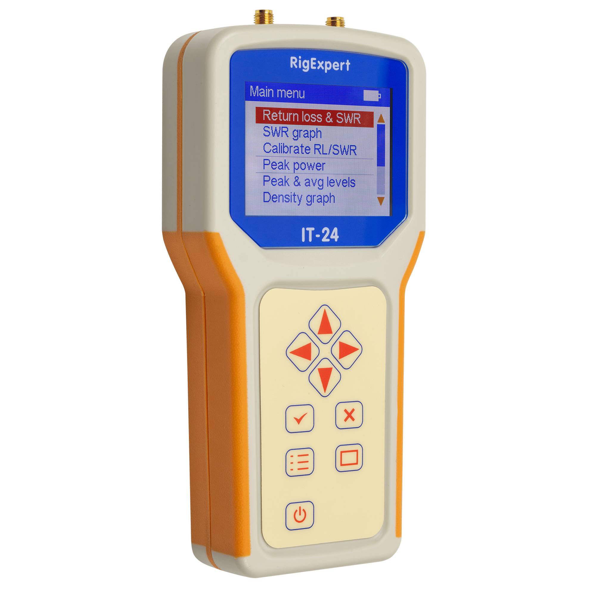 Antennenanalysator RigExpert IT-24, 2,3-2,6 GHz, Farbbildschirm, wasserdichte Tastatur
