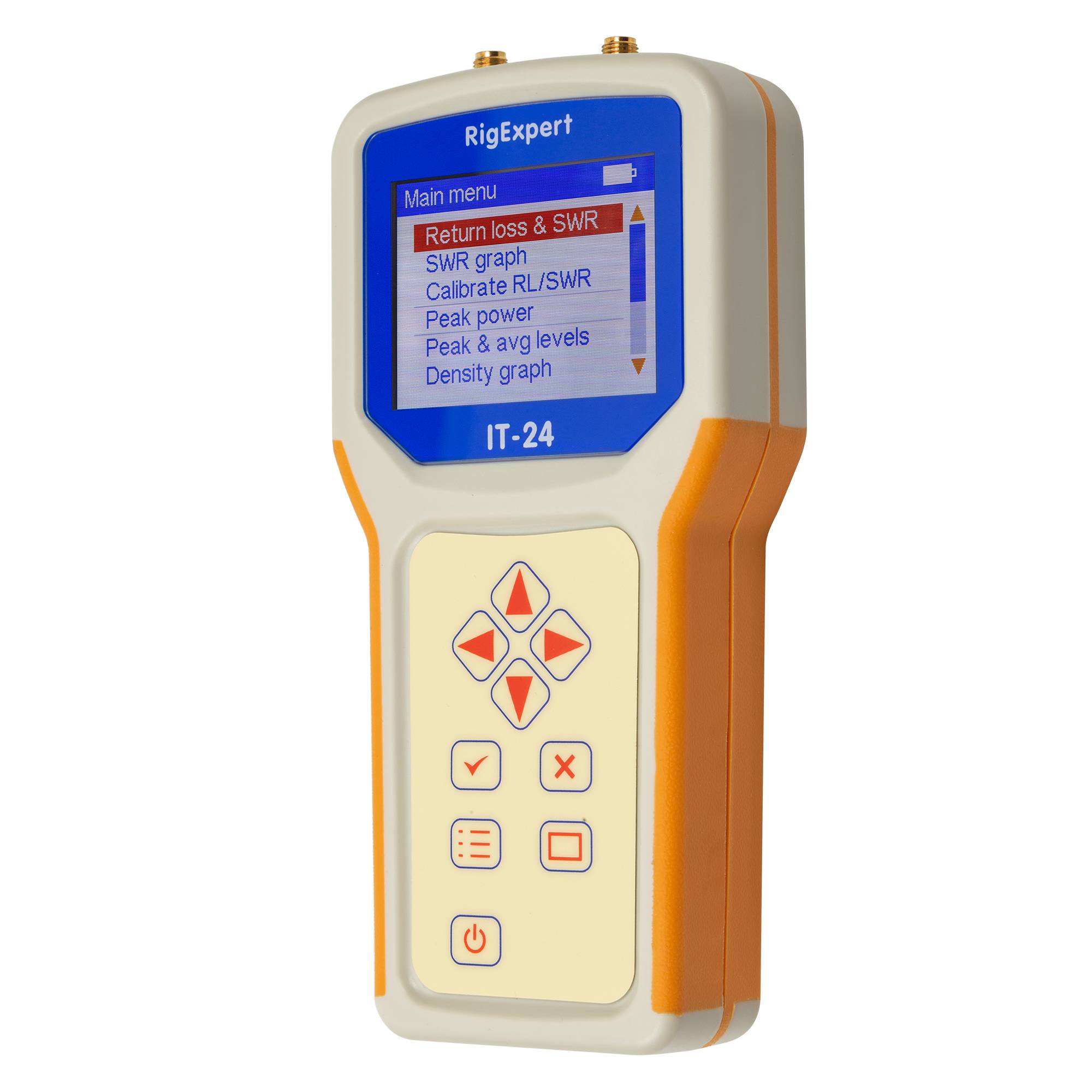 Antennenanalysator RigExpert IT-24, 2,3-2,6 GHz, Farbbildschirm, wasserdichte Tastatur