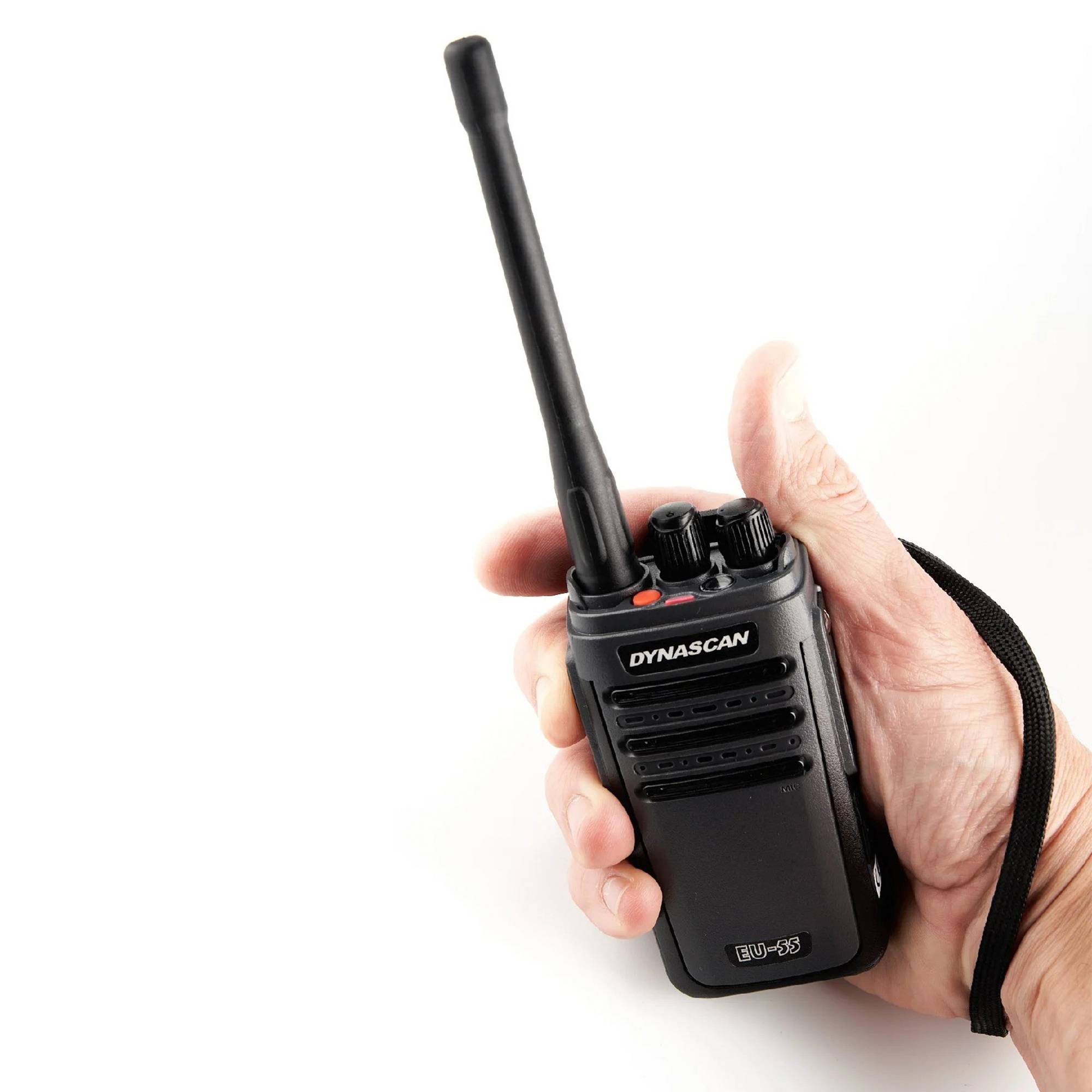 Tragbarer Radiosender PMR Dynascan EU-55, 446 MHz, 0,5 W, 16 CH, CTCSS, DCS, 1500 mAh, IP65
