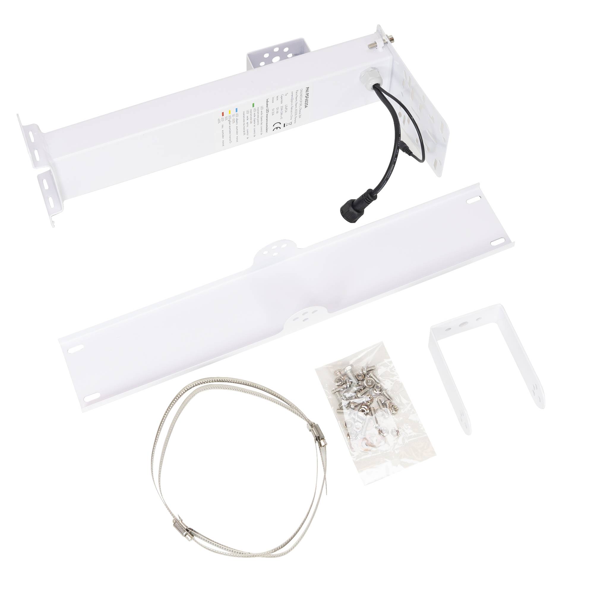 Photovoltaik-Solarpanel PNI PSF6020A, Leistung 60 W, inklusive 20-A-Batterie, 12-V-Ausgang, für Überwachungskameras