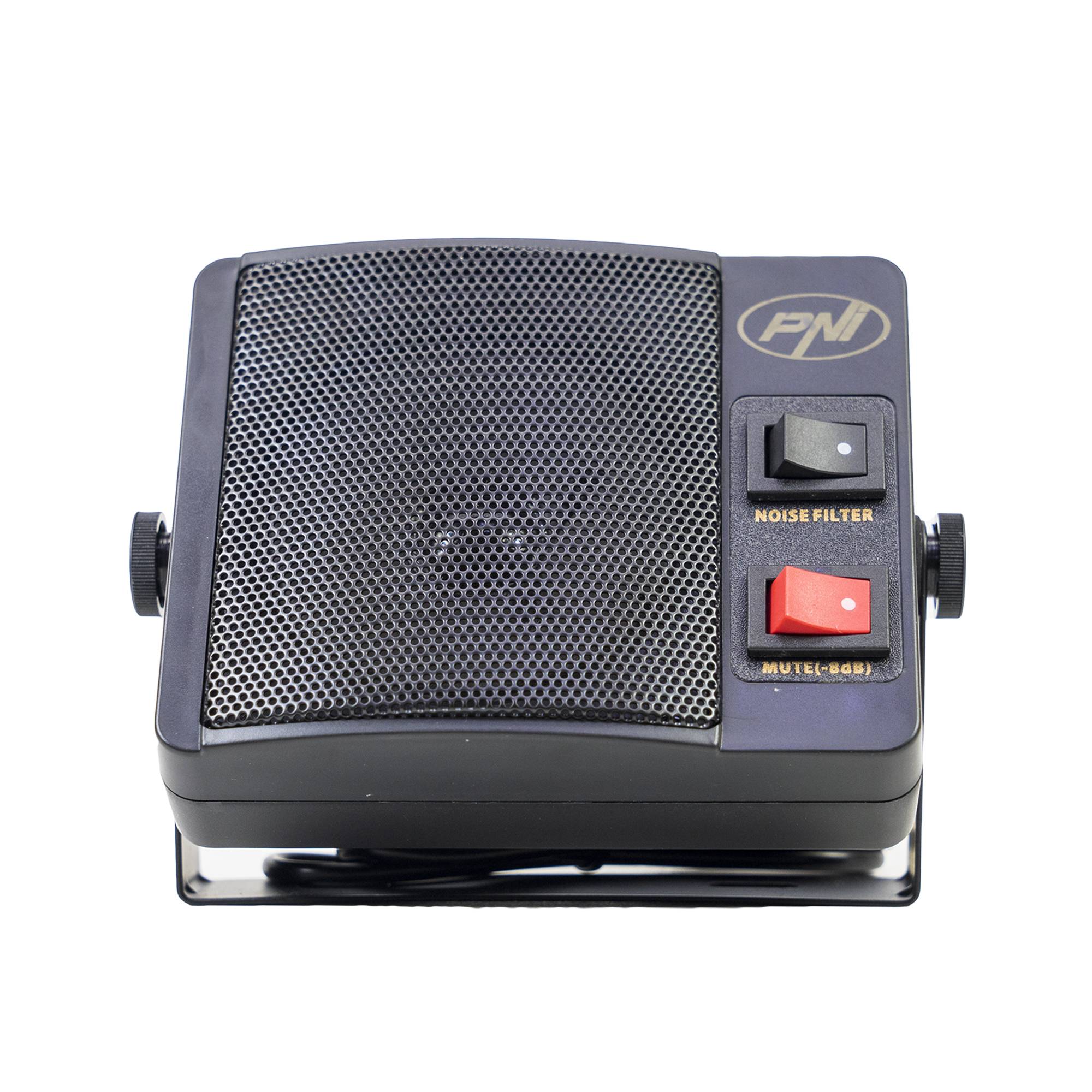Externer Lautsprecher PNI DE750 für CB-Radiosender, 8 Ohm, 4 W, 3-Zoll-Lautsprecher, 3,5-mm-Buchse