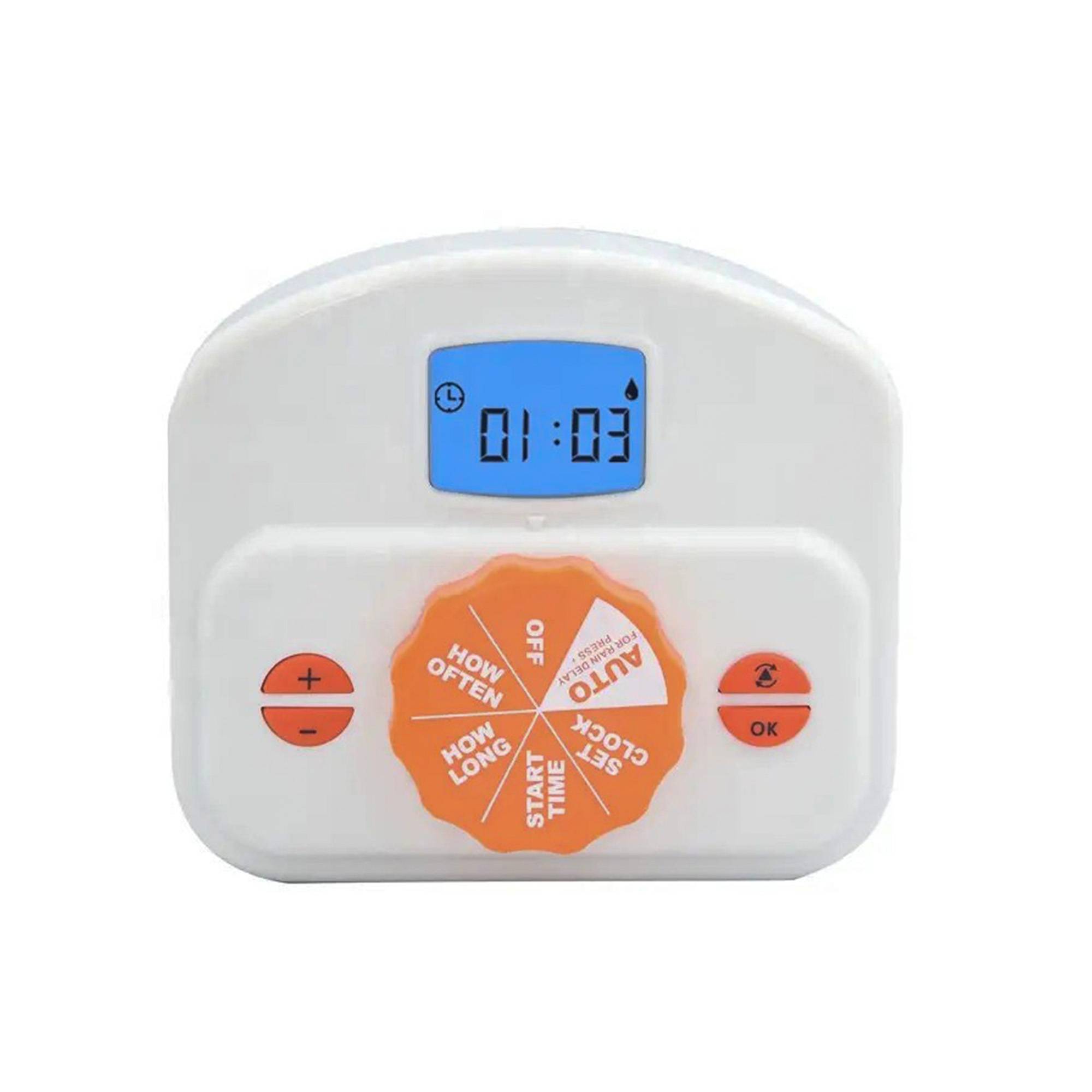 Bewässerungsprogrammierer PNI BX-6609, LCD-Display, weiß