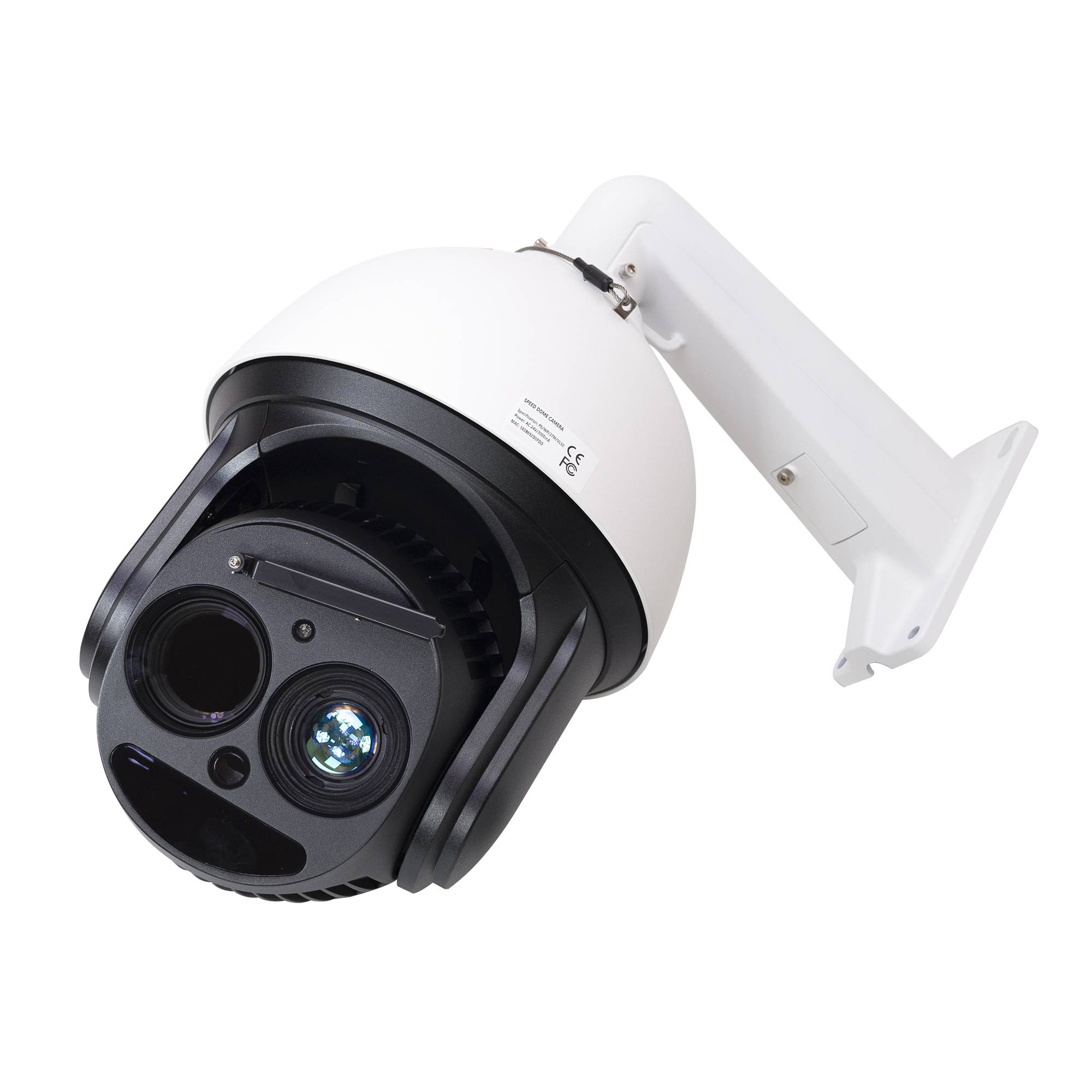 PNI IP8843IM Videoüberwachungskamera, Speed Dome, PTZ, 4 MP, 5,6-208 mm Objektiv, 37-facher optischer Zoom, AI-Funktionen, Fahrzeugidentifikation