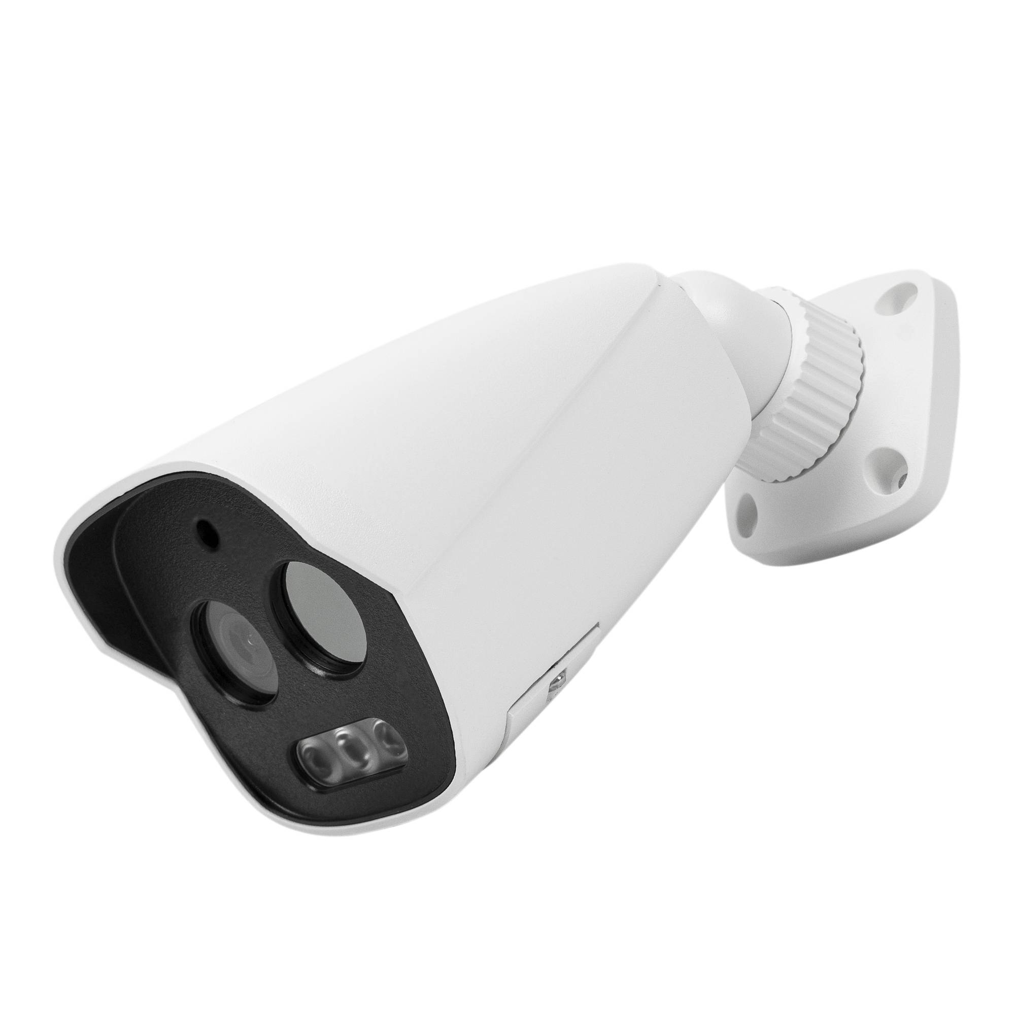 PNI IP5422 Videoüberwachungskamera, 5 MP, Wärmebild 720P, POE, 12 V, AI-Funktionen, Micro-SD-Kartensteckplatz, ONVIF, IP66