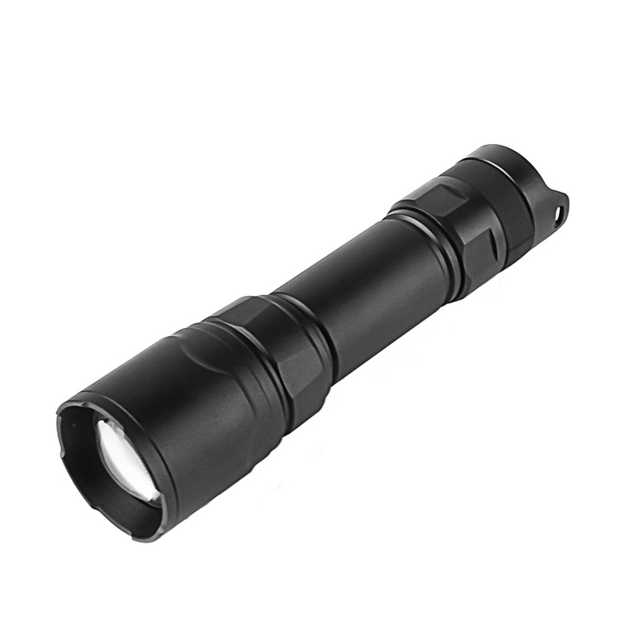 Taschenlampe PNI Adventure FHTW09 mit LED, Focus, Aluminium, IP68, Akku 3000 mAh, inklusive Ladegerät