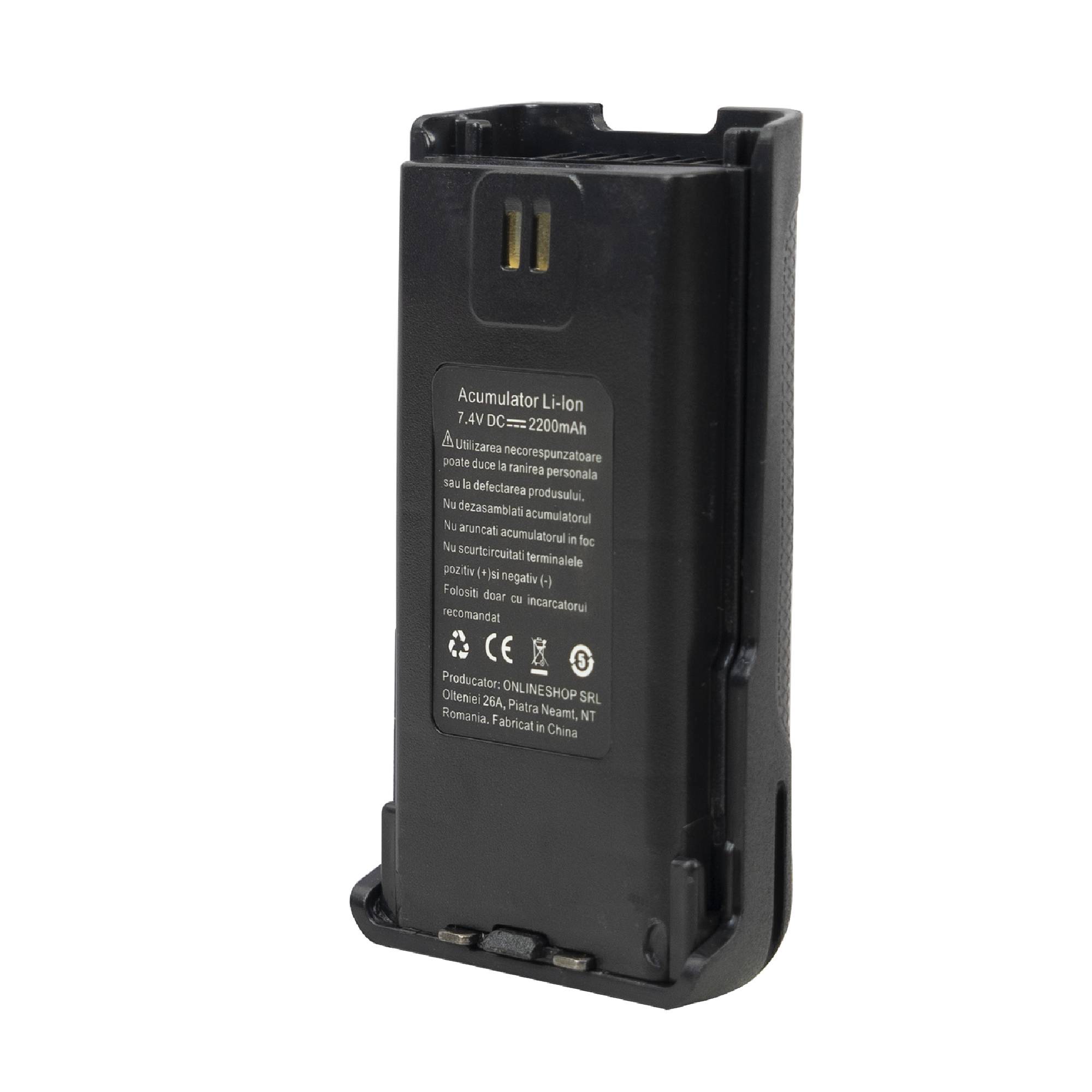 PNI PB-R17 Akku für tragbaren Radiosender PNI PMR R17, Li-Ion, 2200 mAh, 7,4 V