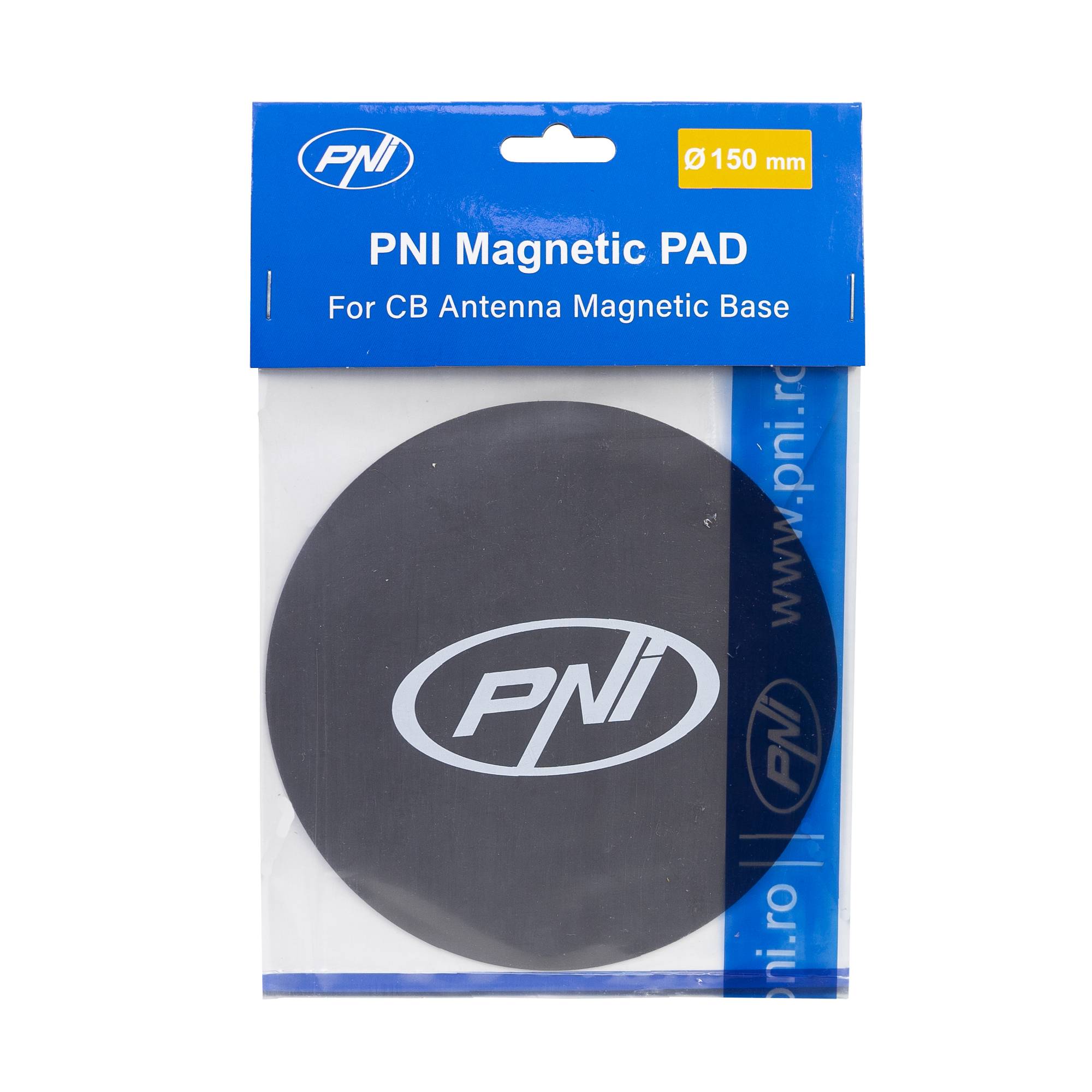 PNI magnetisches PAD, für Magnetbasen, 150 mm, schwarz