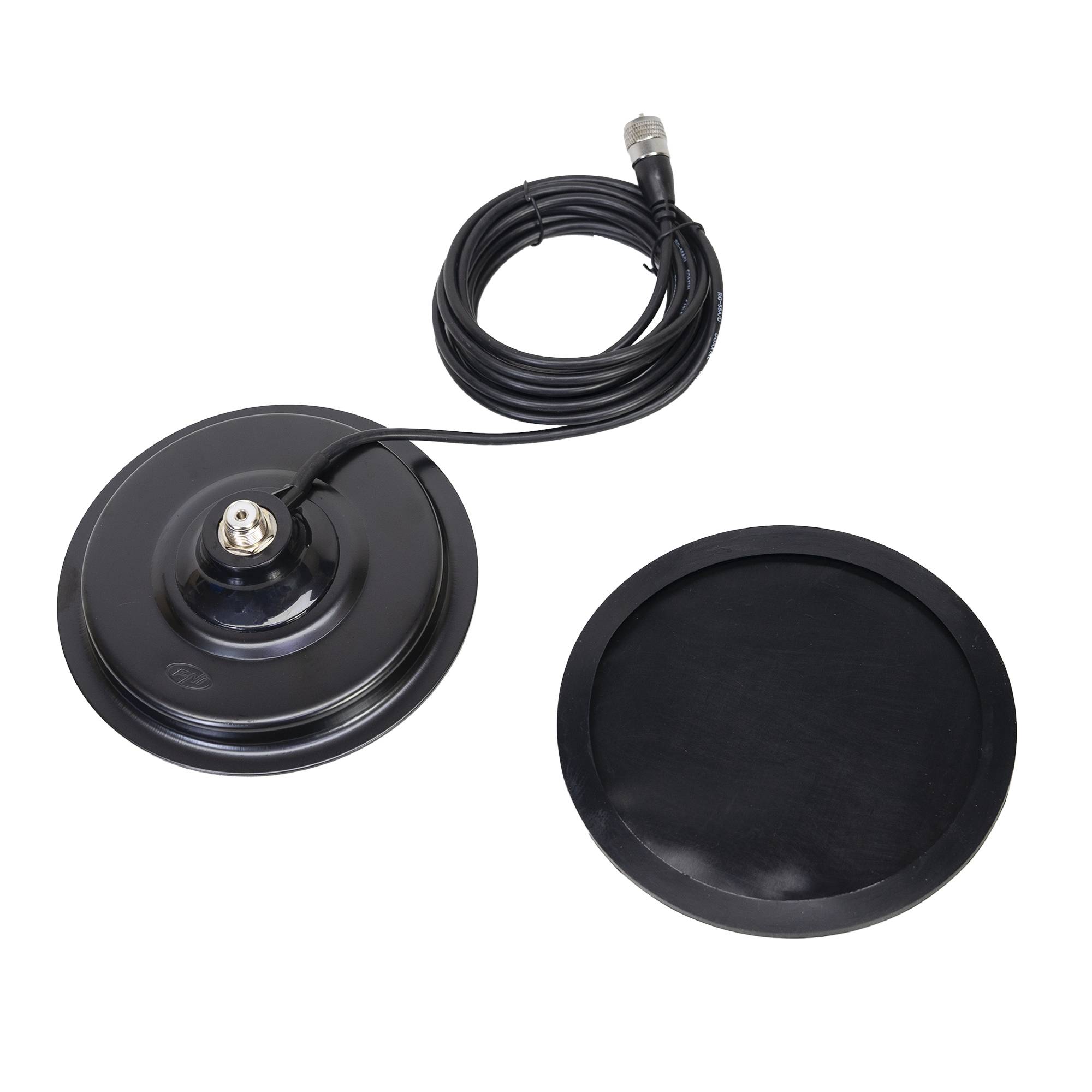Magnetfuß PNI 170/PL 170 mm, schmal, inklusive 4m Kabel und Stecker PL259
