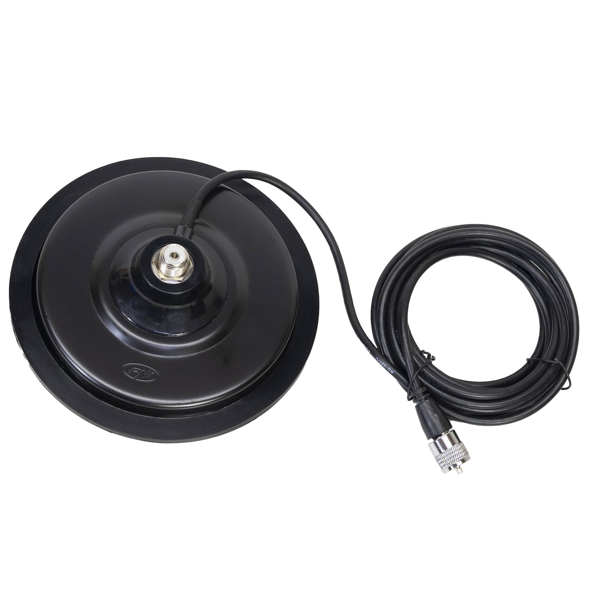 Magnetfuß PNI 170/PL 170 mm, schmal, inklusive 4m Kabel und Stecker PL259
