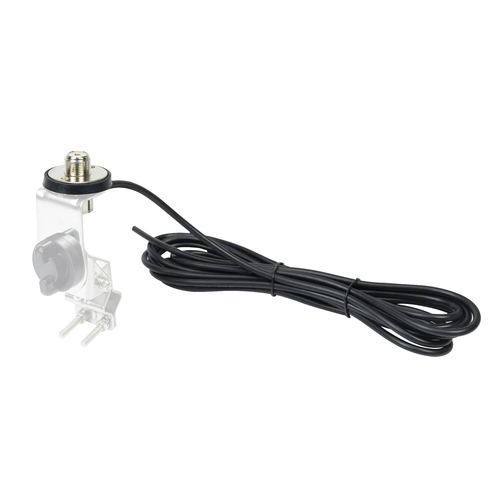 Verbindungskabel PNI T301 für Antennen mit Gewinde inklusive Stecker PL259, Länge 4 m