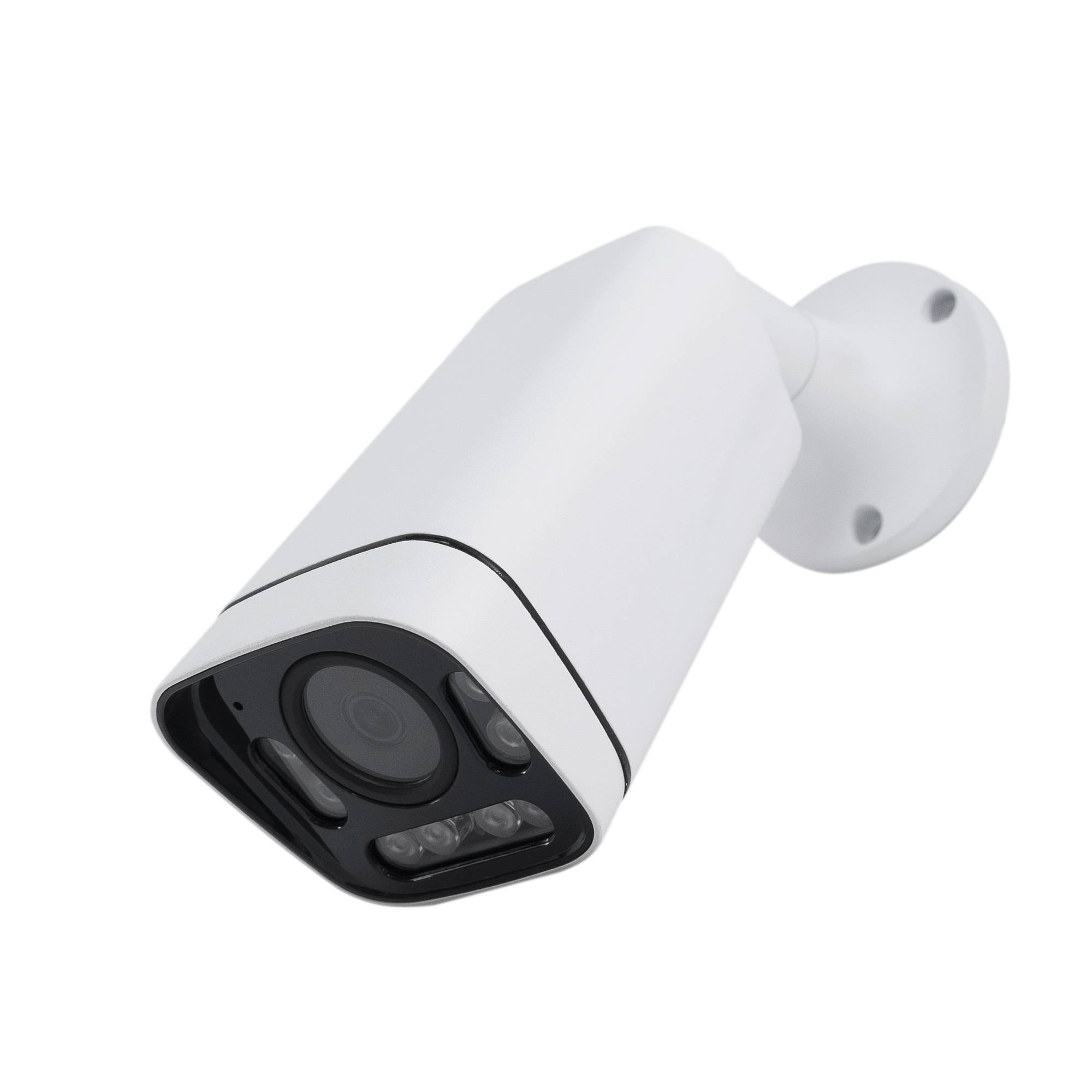 PNI IP7729 5MP Videoüberwachungskamera, 4mm, 8 LEDs, D-WDR, P2P, ONVIF, 12V, für den Außenbereich, weiß