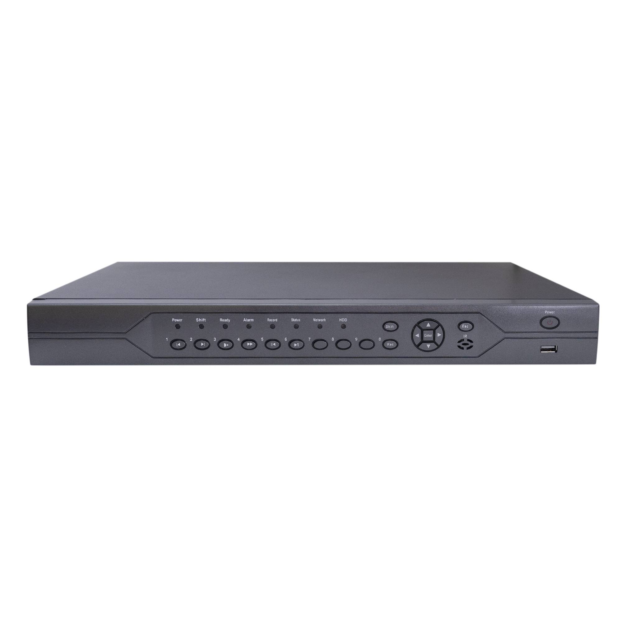 NVR POE PNI House IP8016P, 16 Kanäle POE IP 4K, H.265