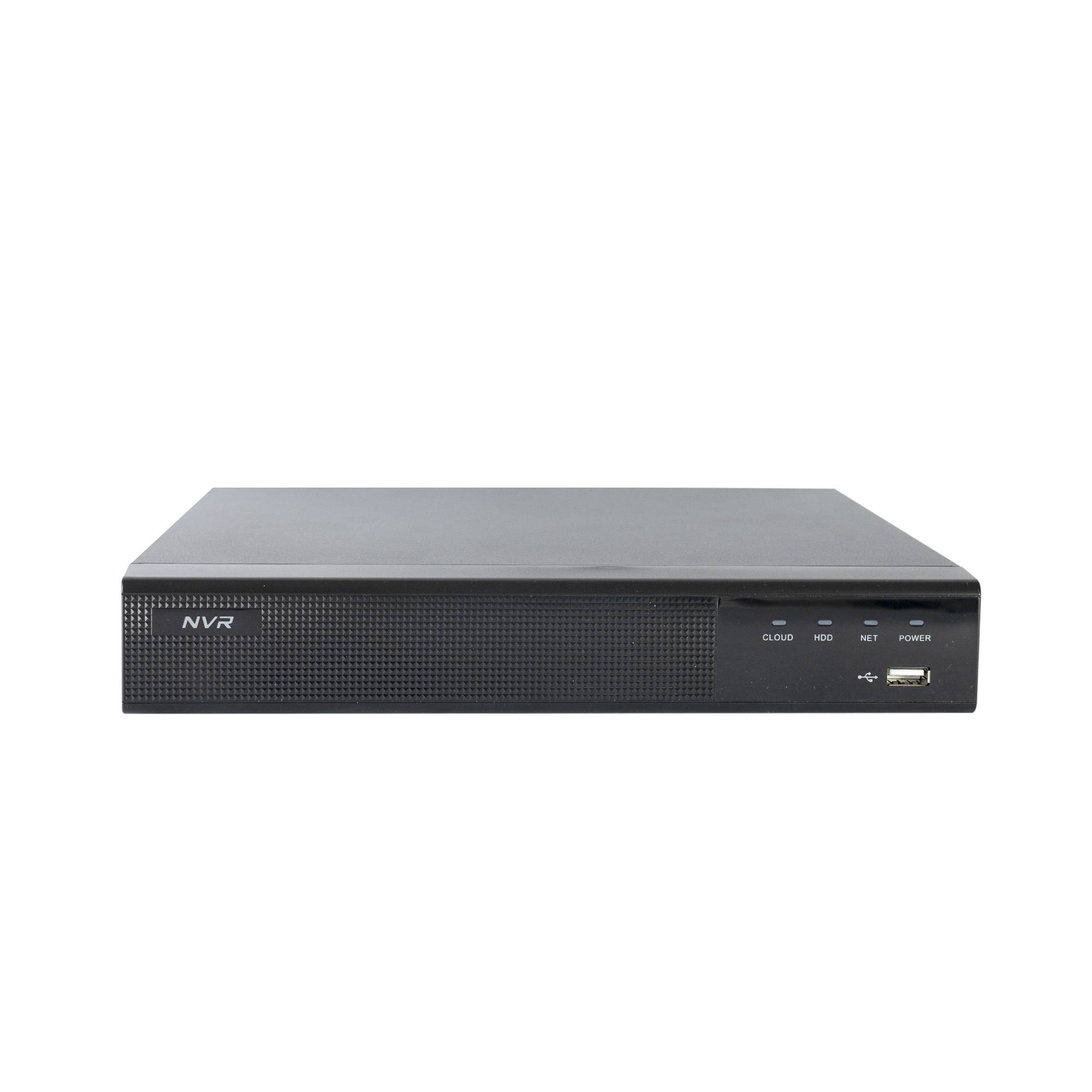 PNI House IPMAX POE22S Videoüberwachungsset, NVR und 4 Bullet-Kameras mit 4 MP