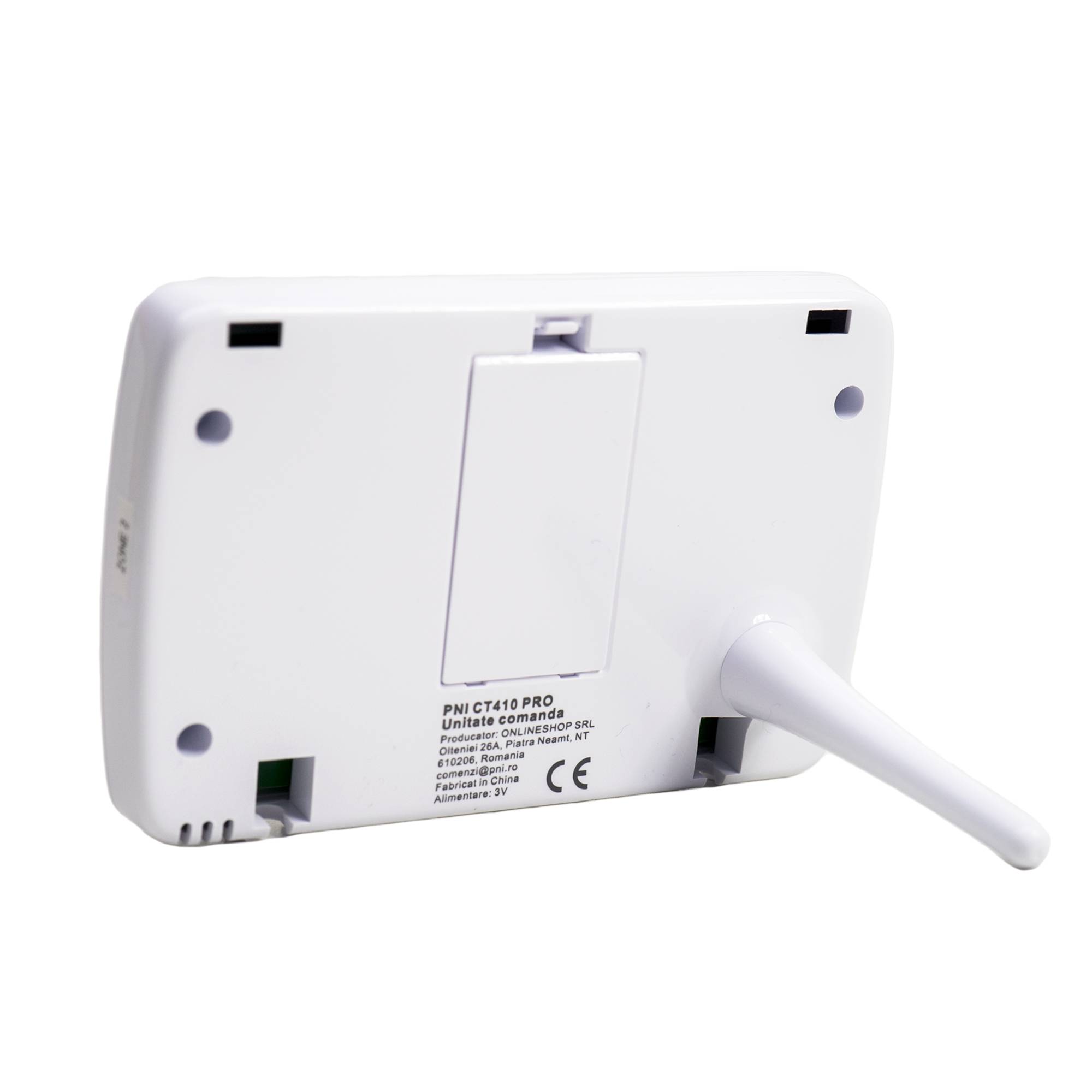 Smarter Thermostat PNI CT410 PRO Hysterese ± 0,1°C kabellos, mit WLAN, Steuerung von 2 Zonen über das Internet, für Heizanlagen, Pumpen, Magnetven